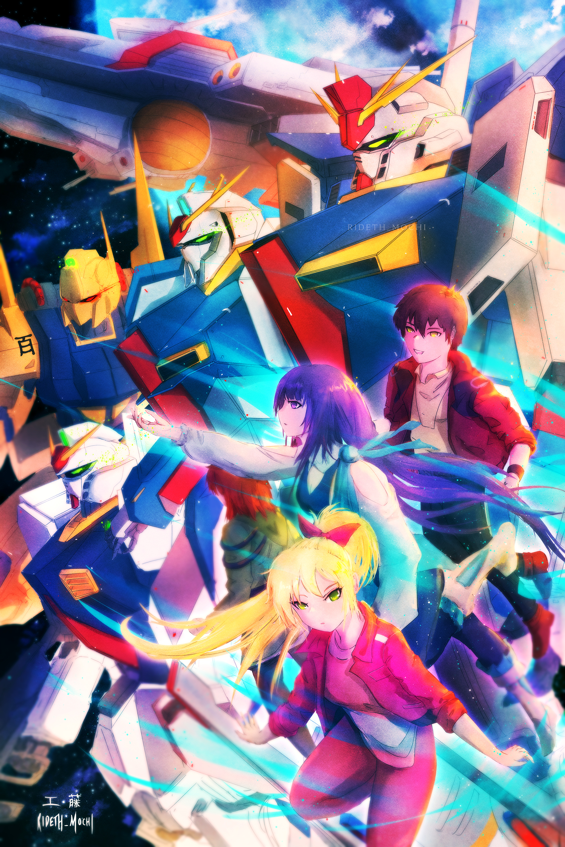 Happy 35th Anniversary Gundam ZZ