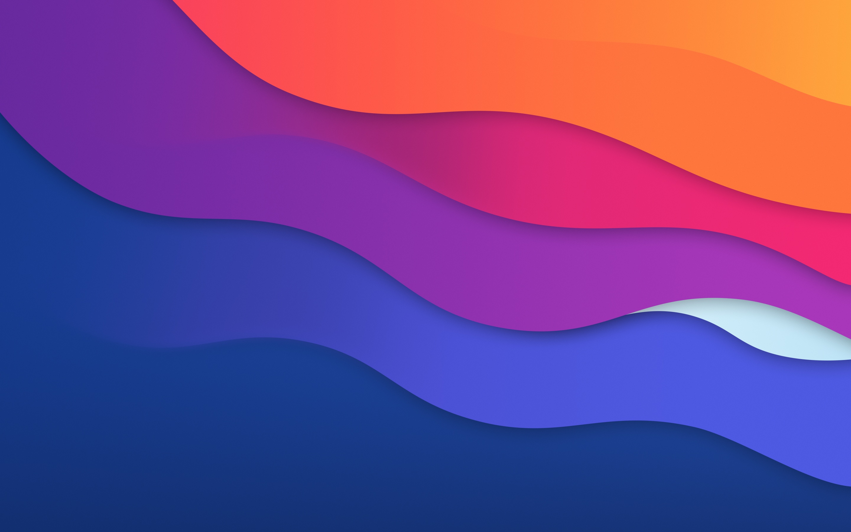 Wallpaper 4K, 5K, Colorful, Waves