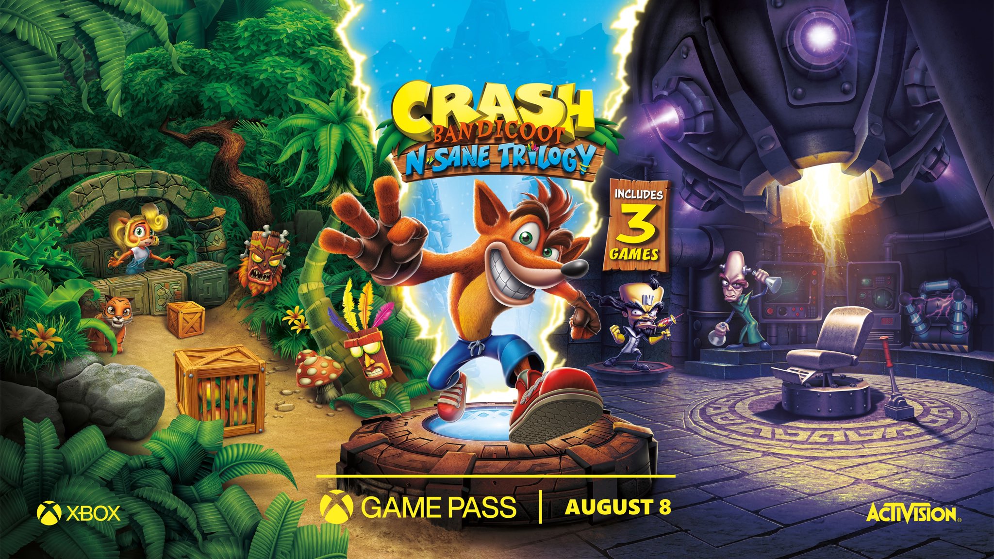 Crash Bandicoot N. Sane Trilogy