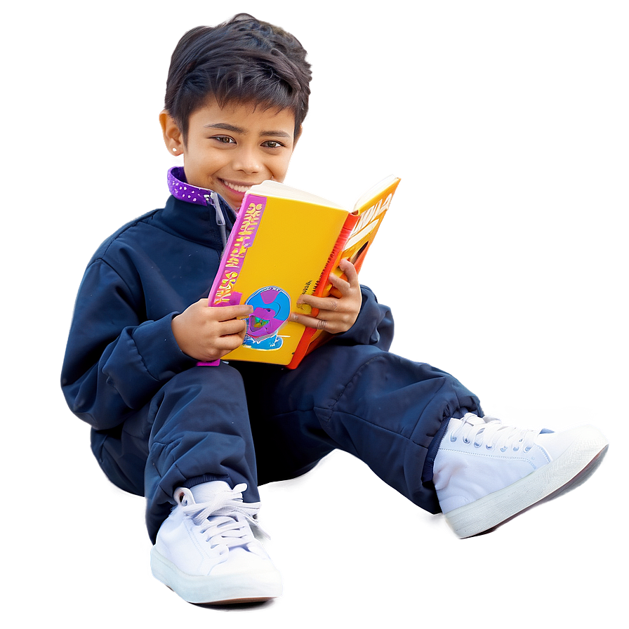 Download Kids With Books Png 52