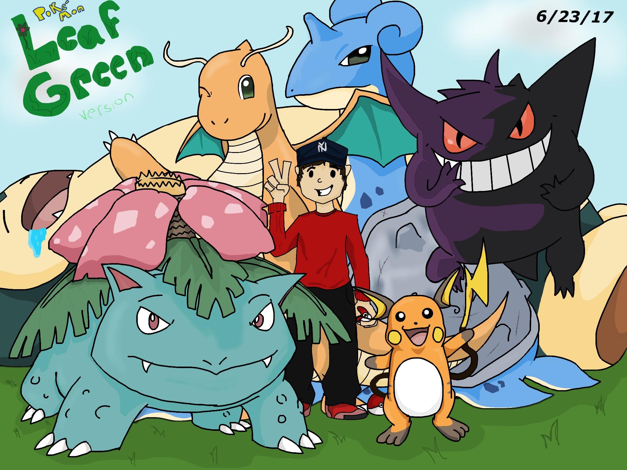 My Pokemon LeafGreen team!