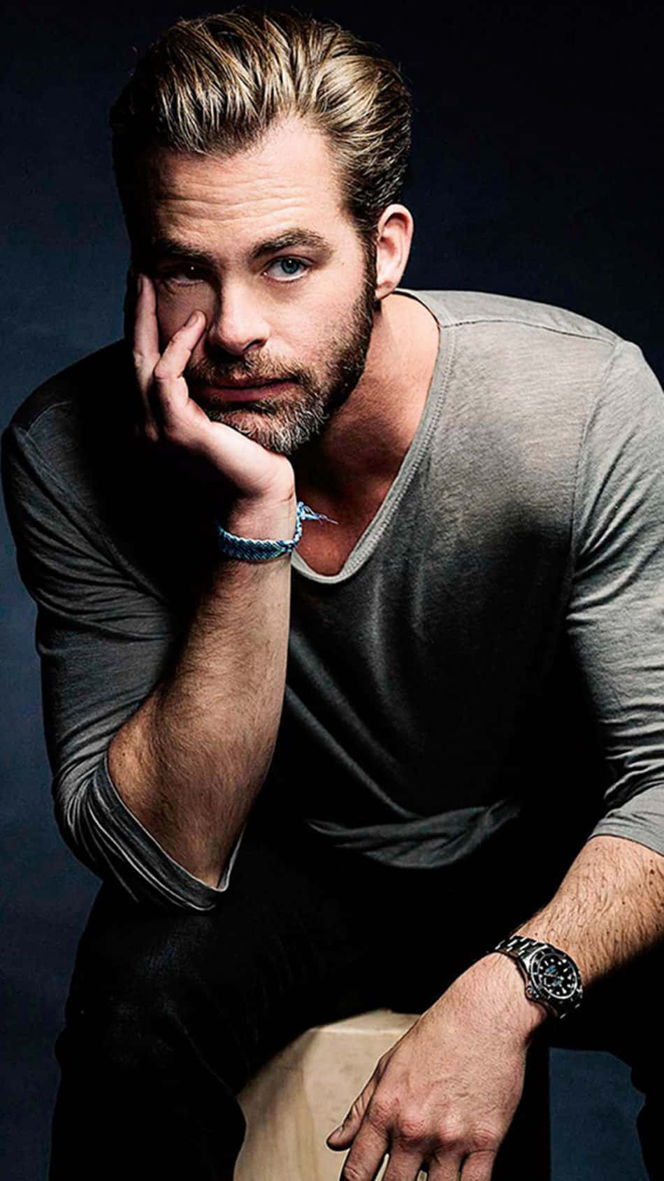 Chris Pine Actor Wallpaper