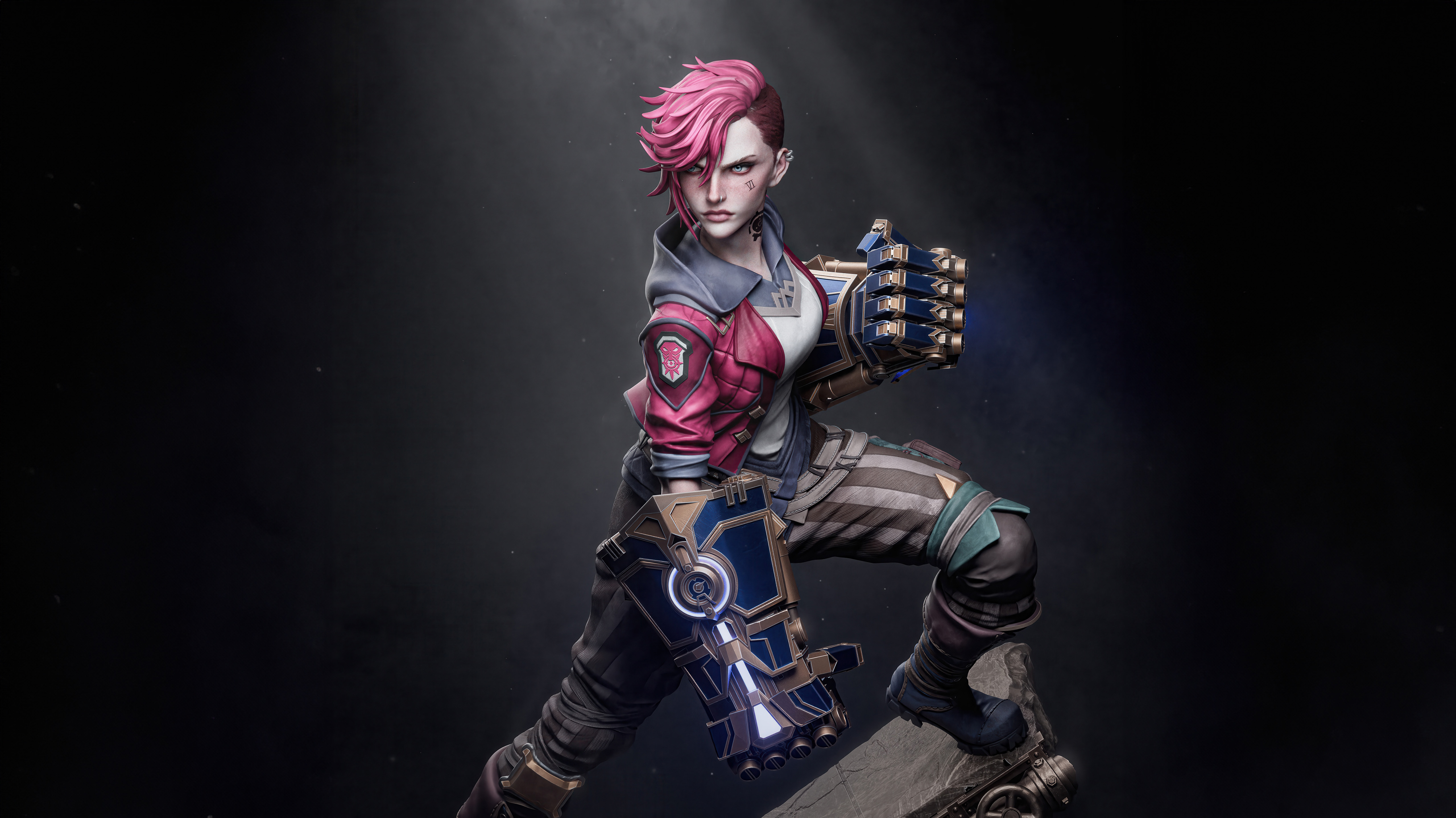 Vi Arcane Wallpaper, HD Tv Shows