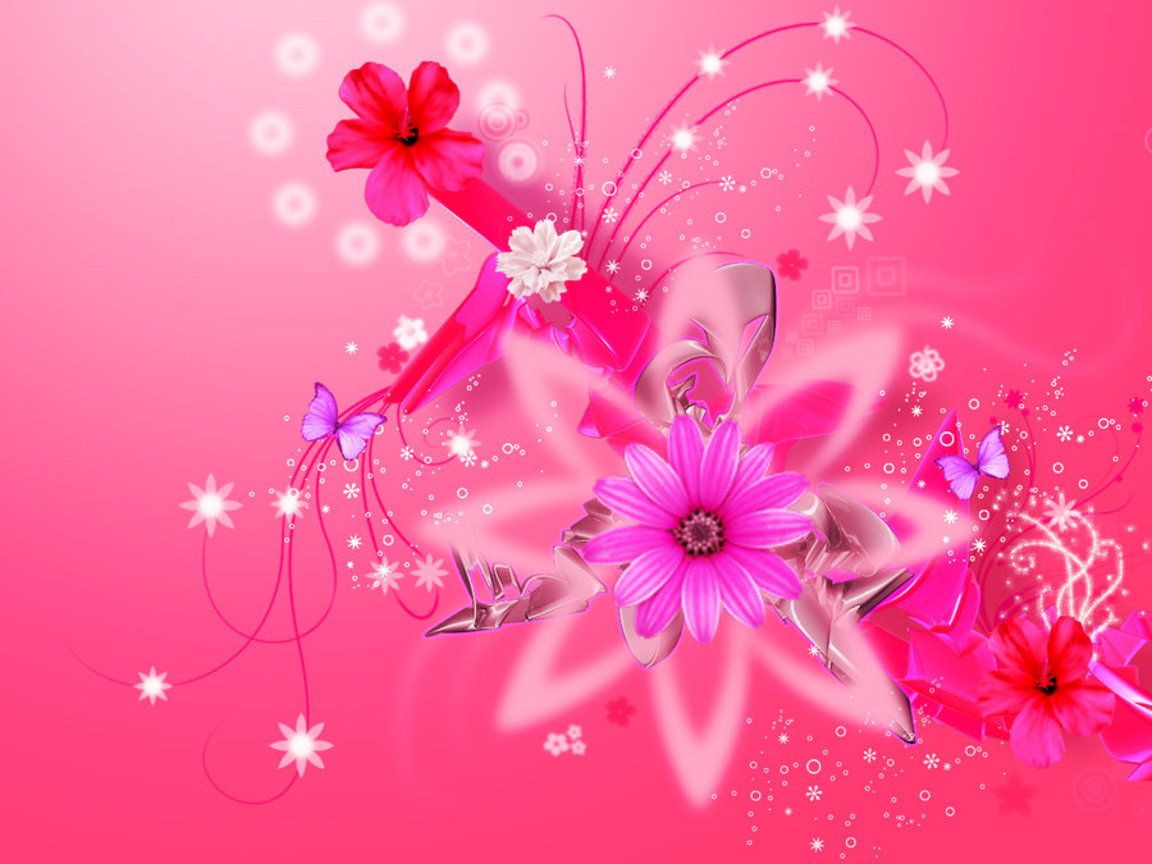 Pink HD Wallpaper Colorful Girly