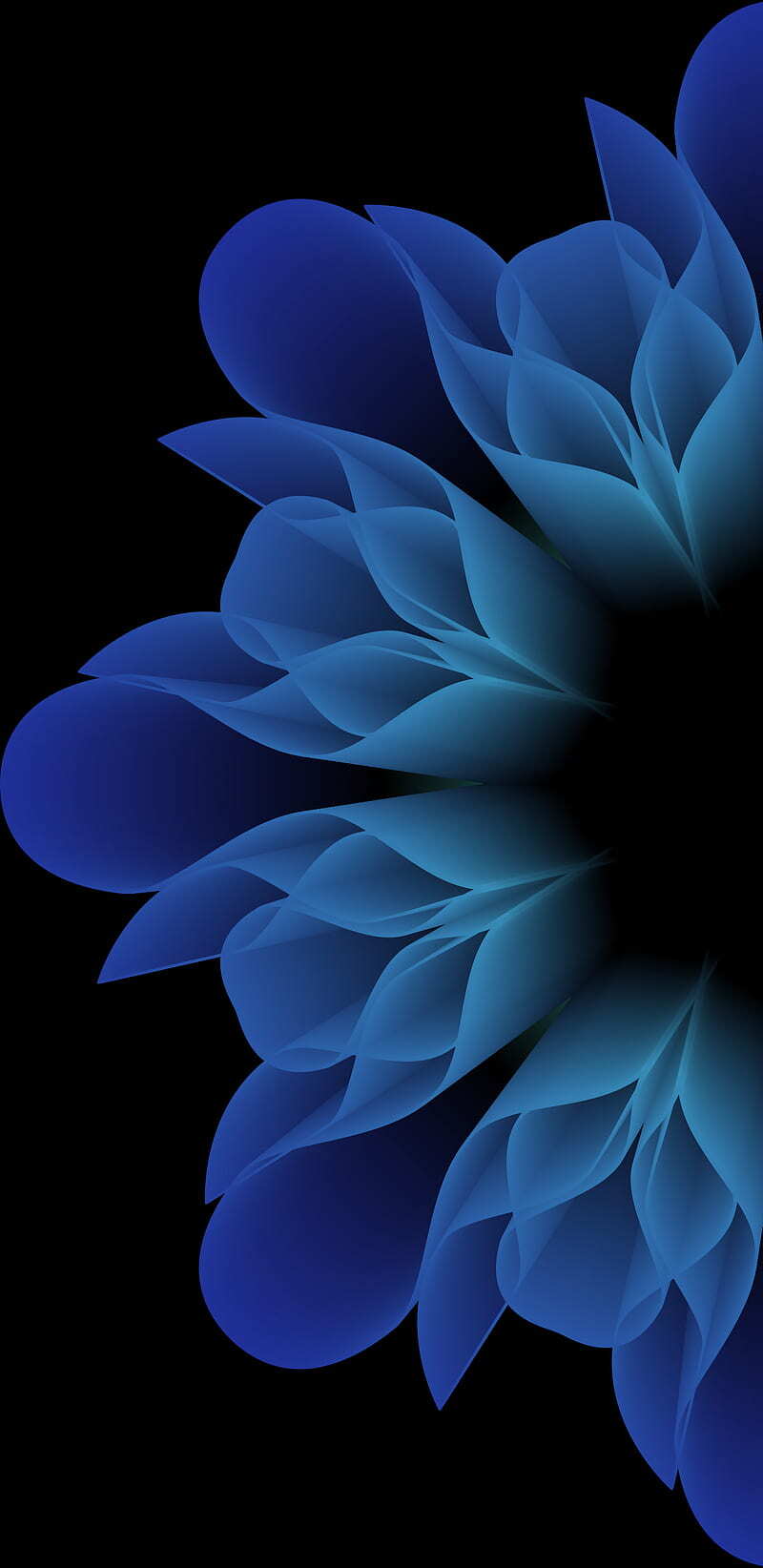 HD Wallpaper Flower AMOLED Android