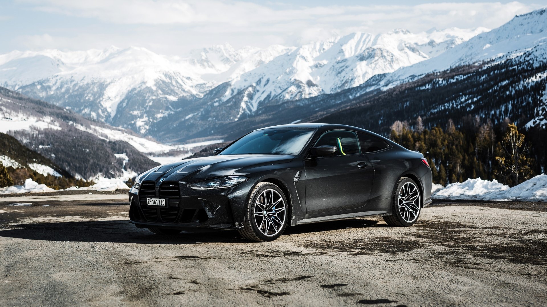 Download Grand Tourer Black Car Car BMW