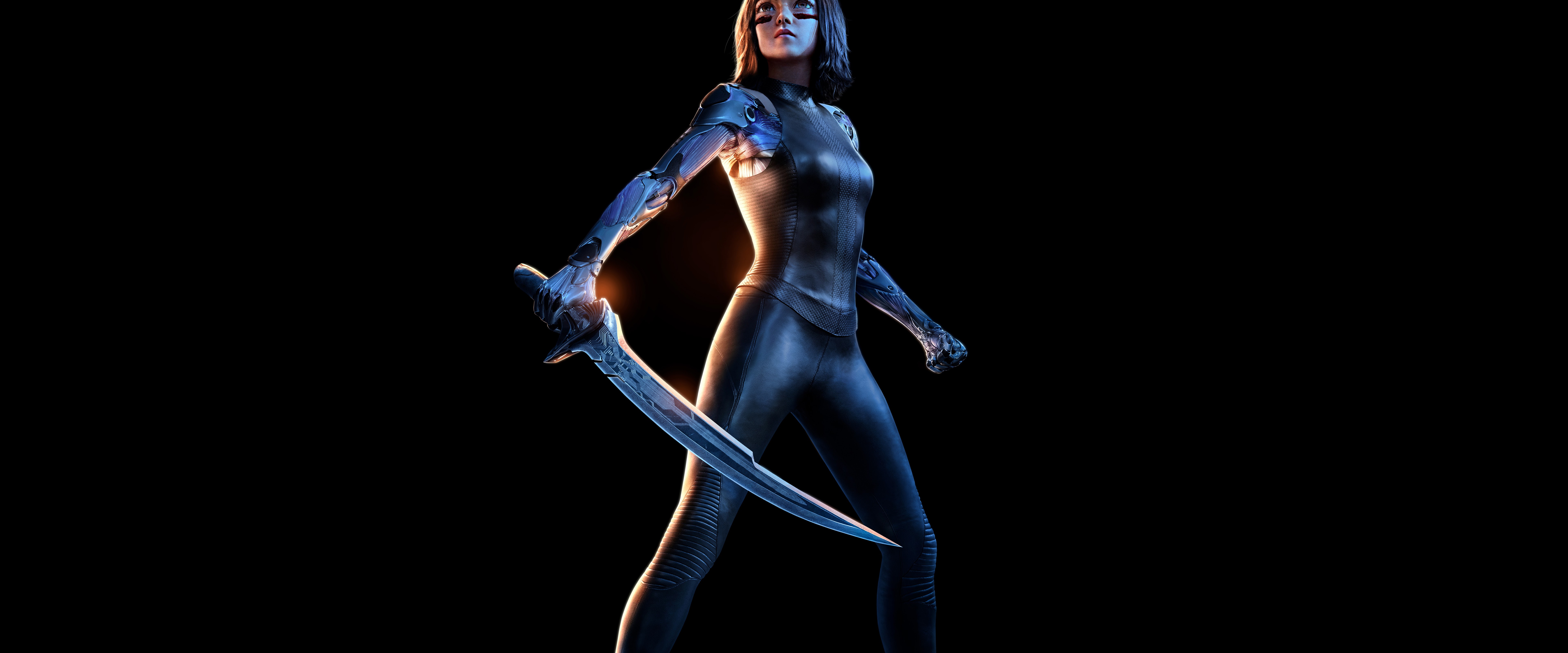 Alita: Battle Angel Movie 8K Wallpaper