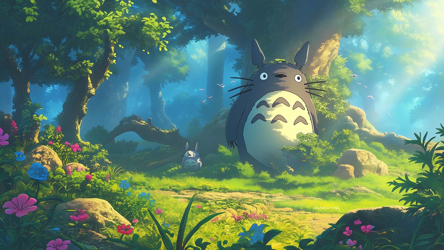 Studio Ghibli Totoro Forest Wonderland
