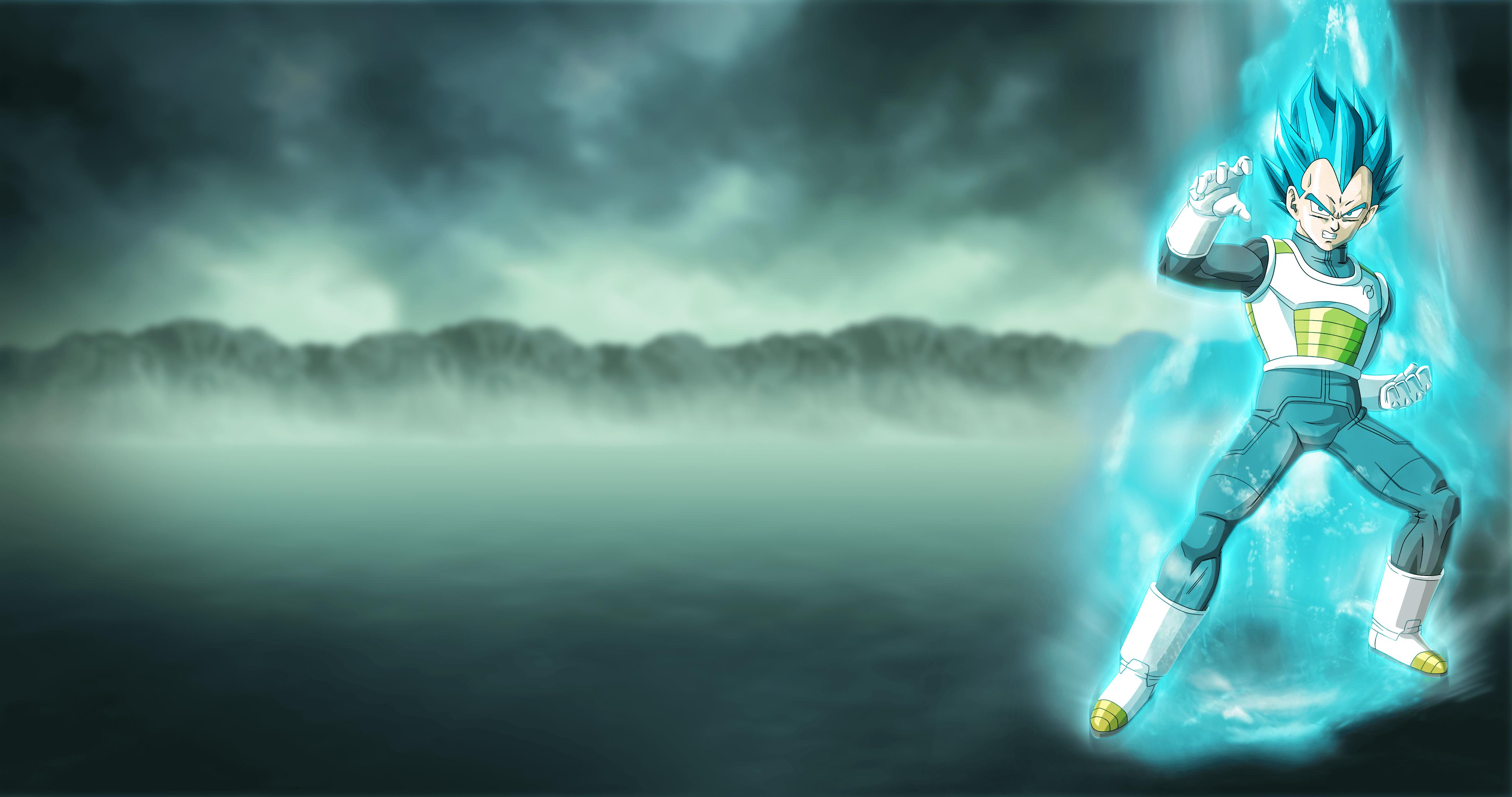 Dragon Ball Super Vegeta 4K Wallpaper