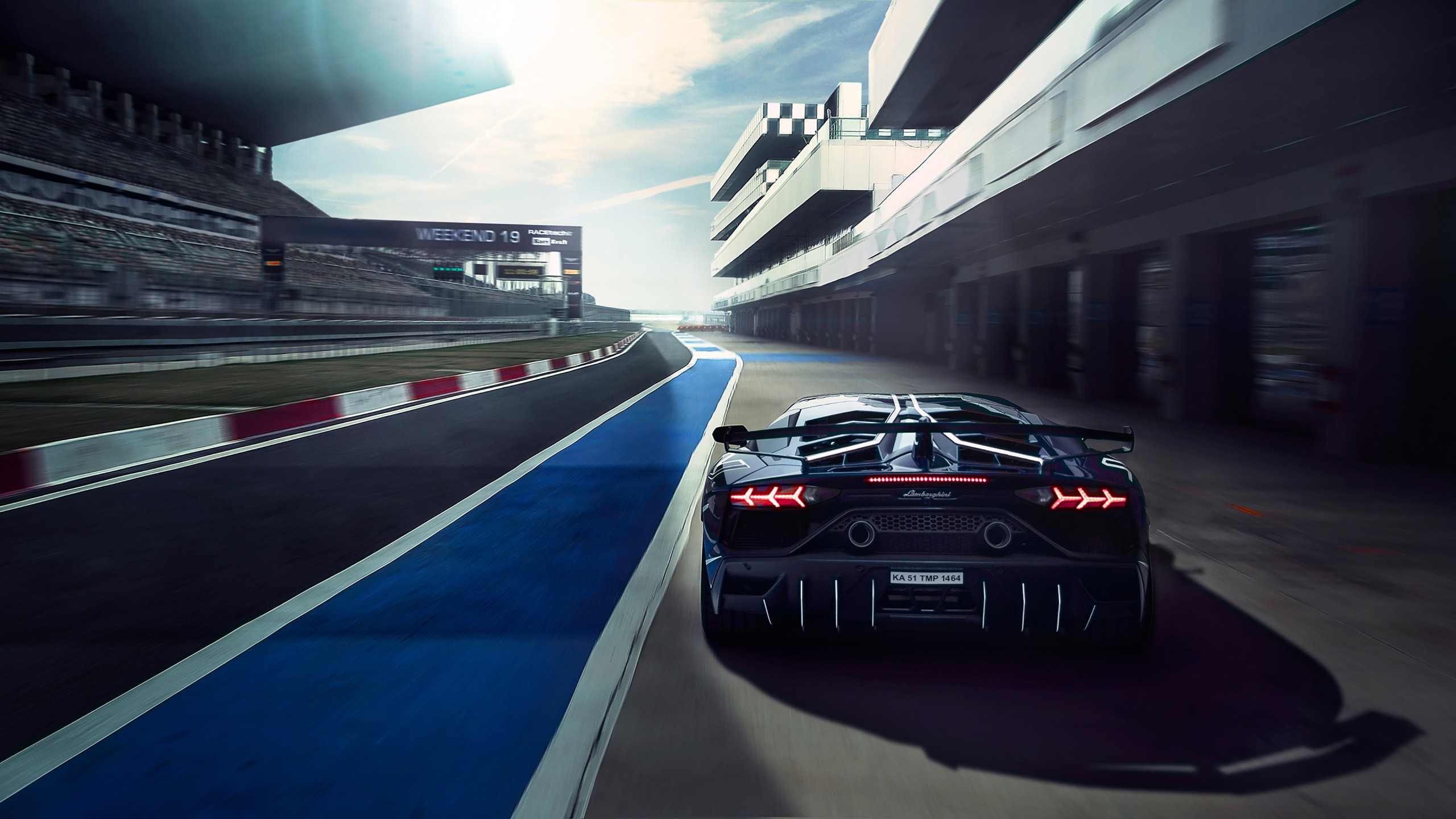 Lamborghini Aventador SVJ 4K Wallpaper