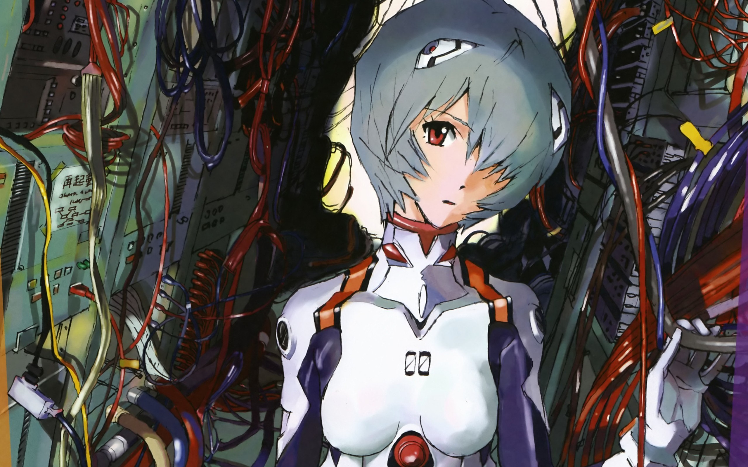 Wallpaper Anime, Rei, Ayanami