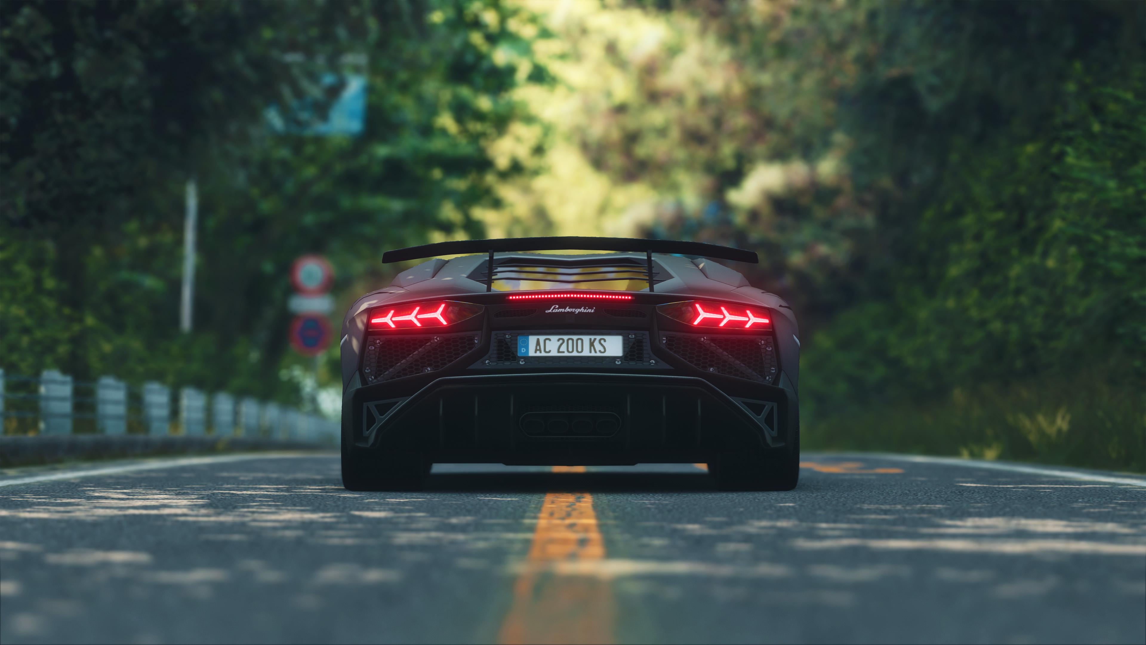 Lamborghini Aventador [3840x2160], r