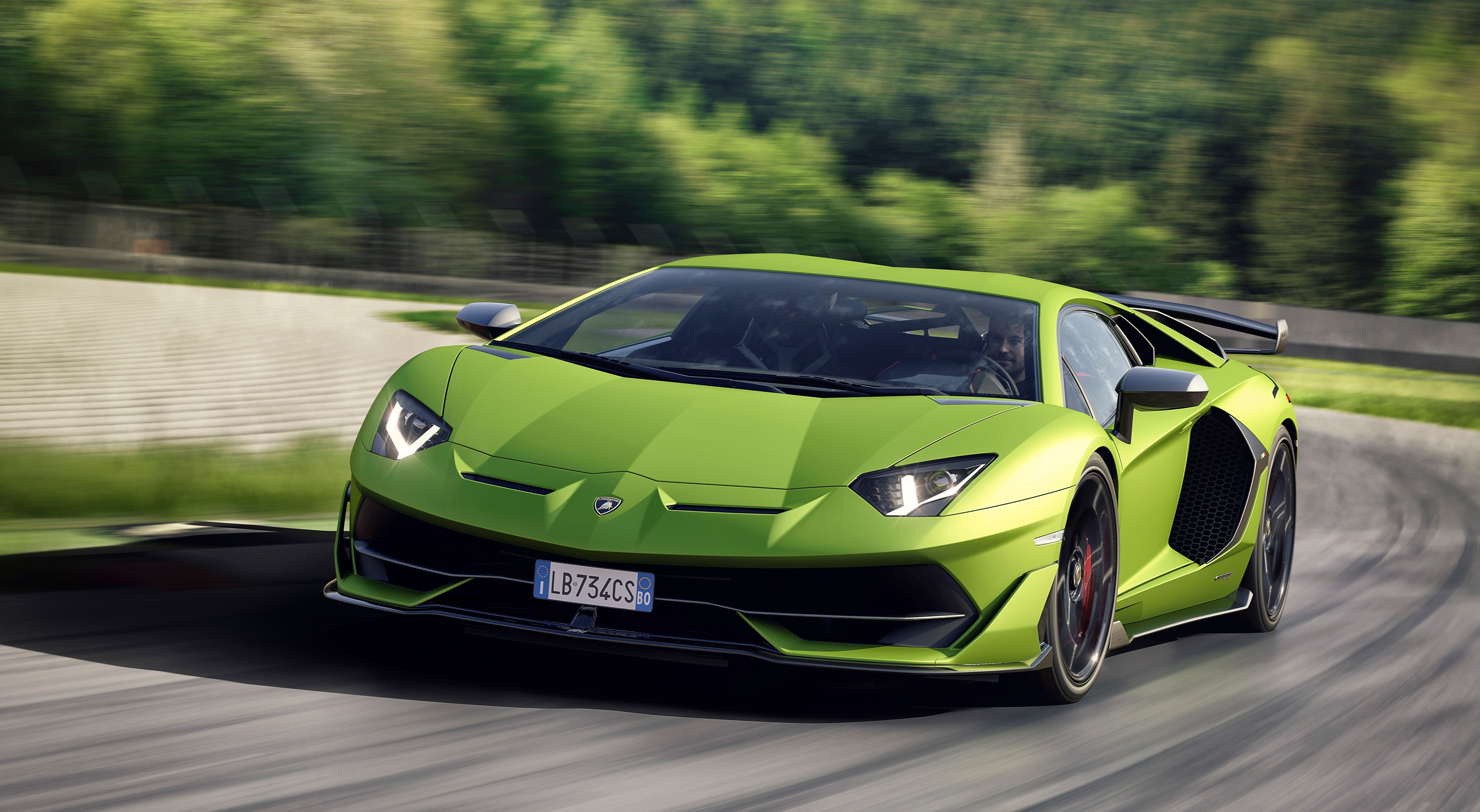 Car, Lamborghini Aventador Svj