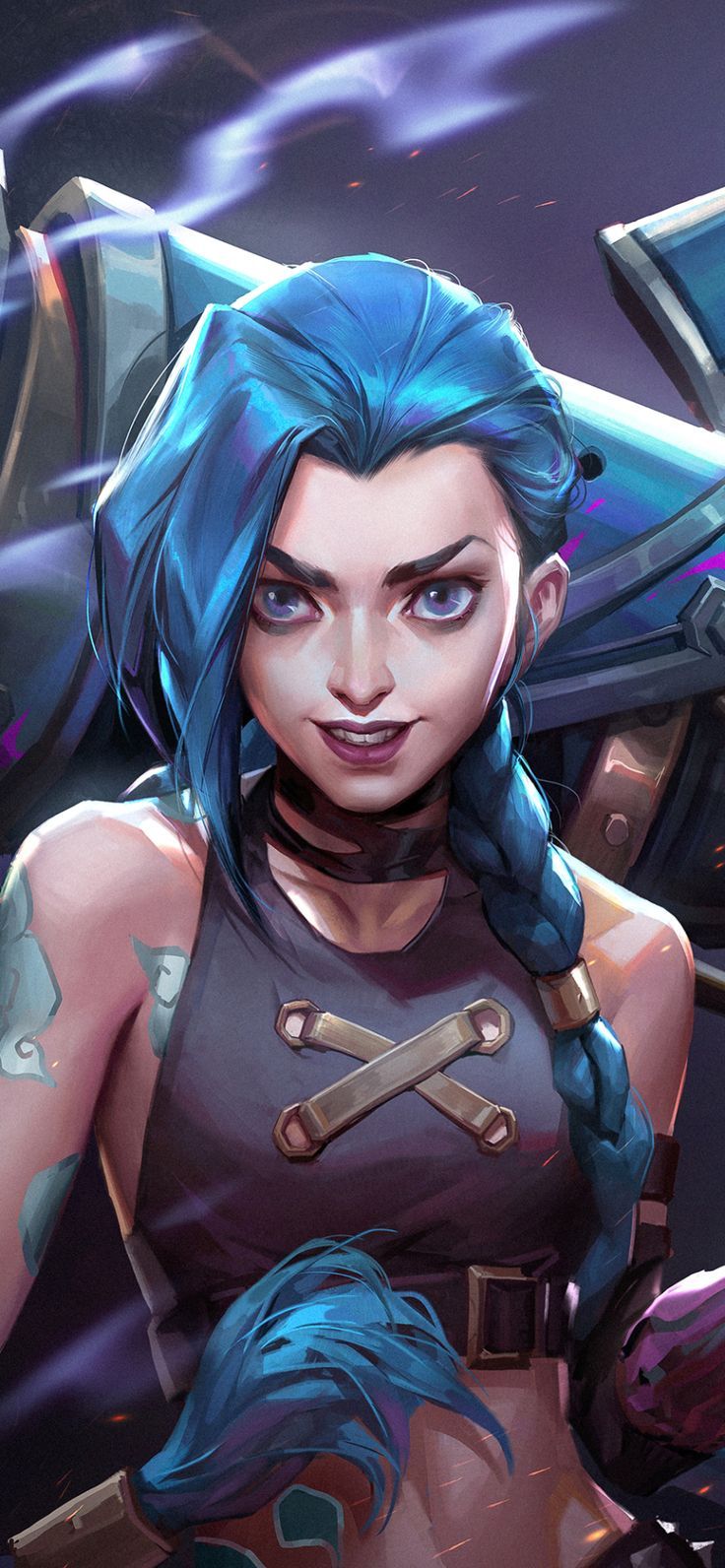 Jinx Phone 4k Wallpapers Wallpaper Cave