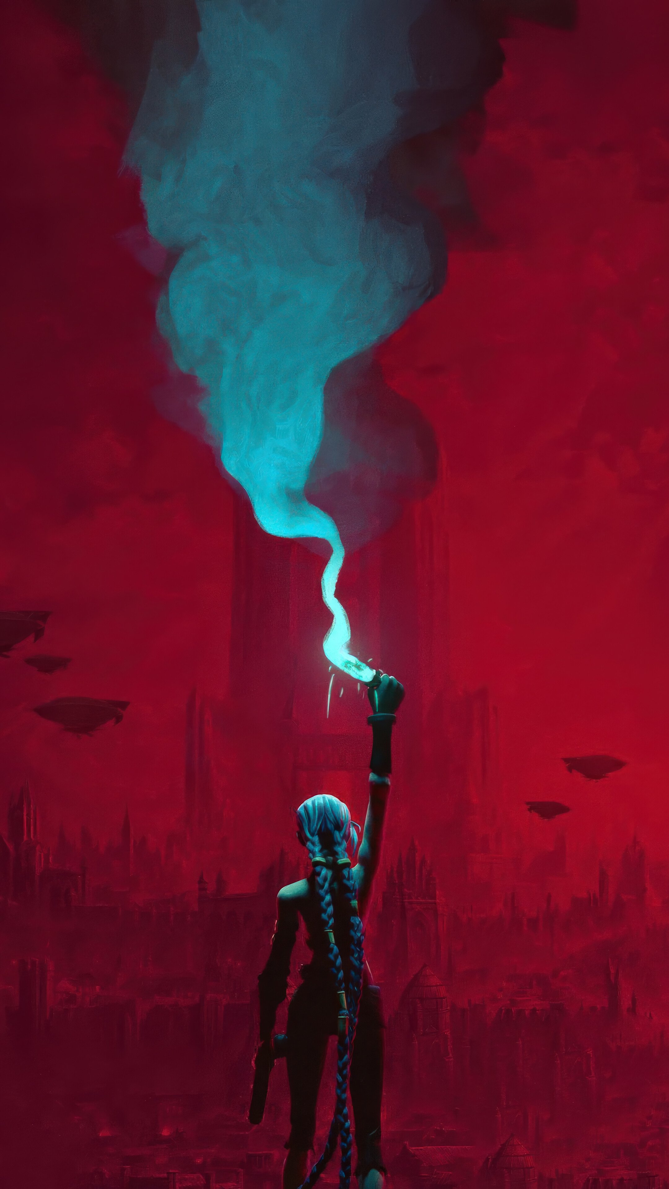 Jinx Arcane Season 2 4K Wallpaper
