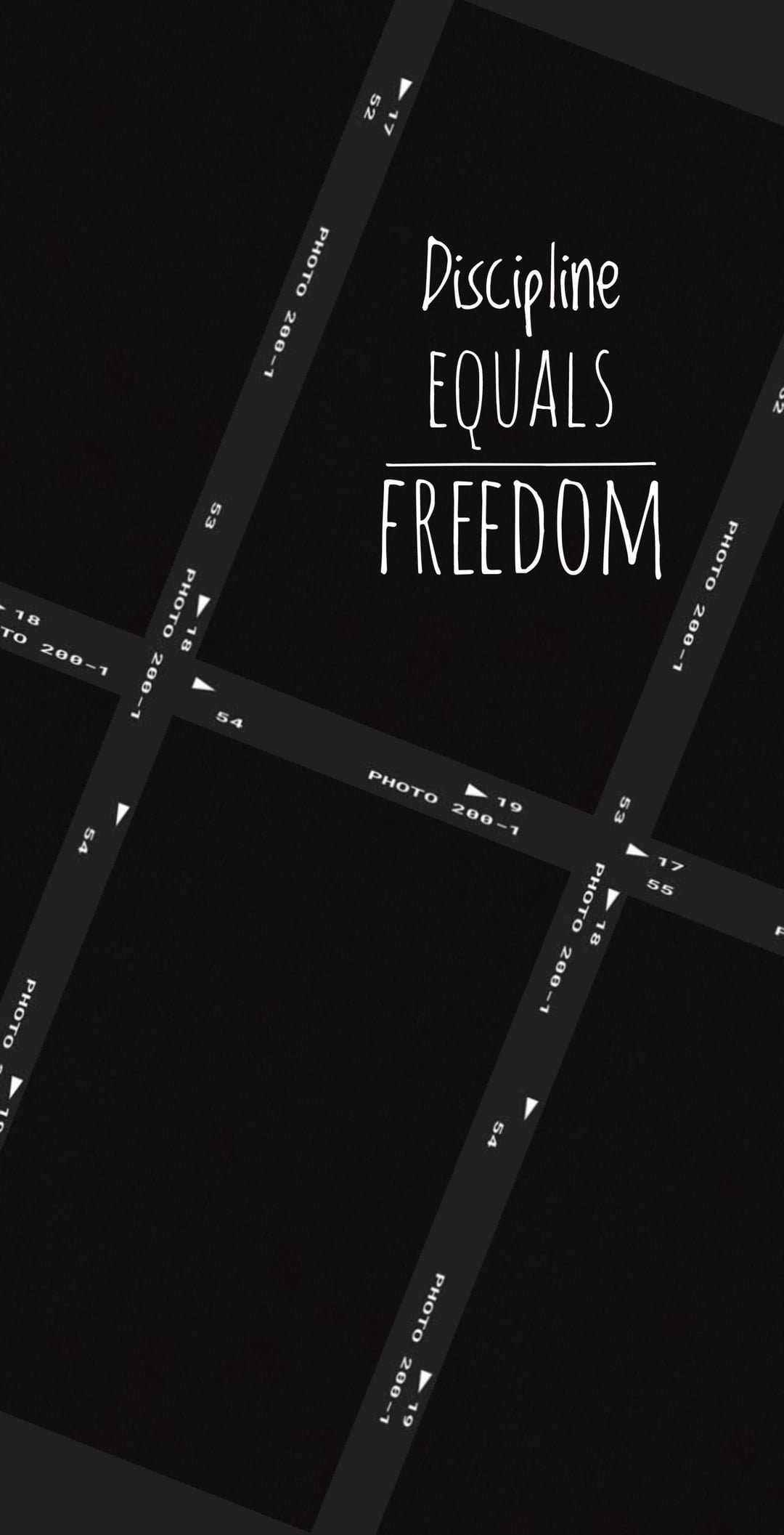 discipline inspired phone wallpaper