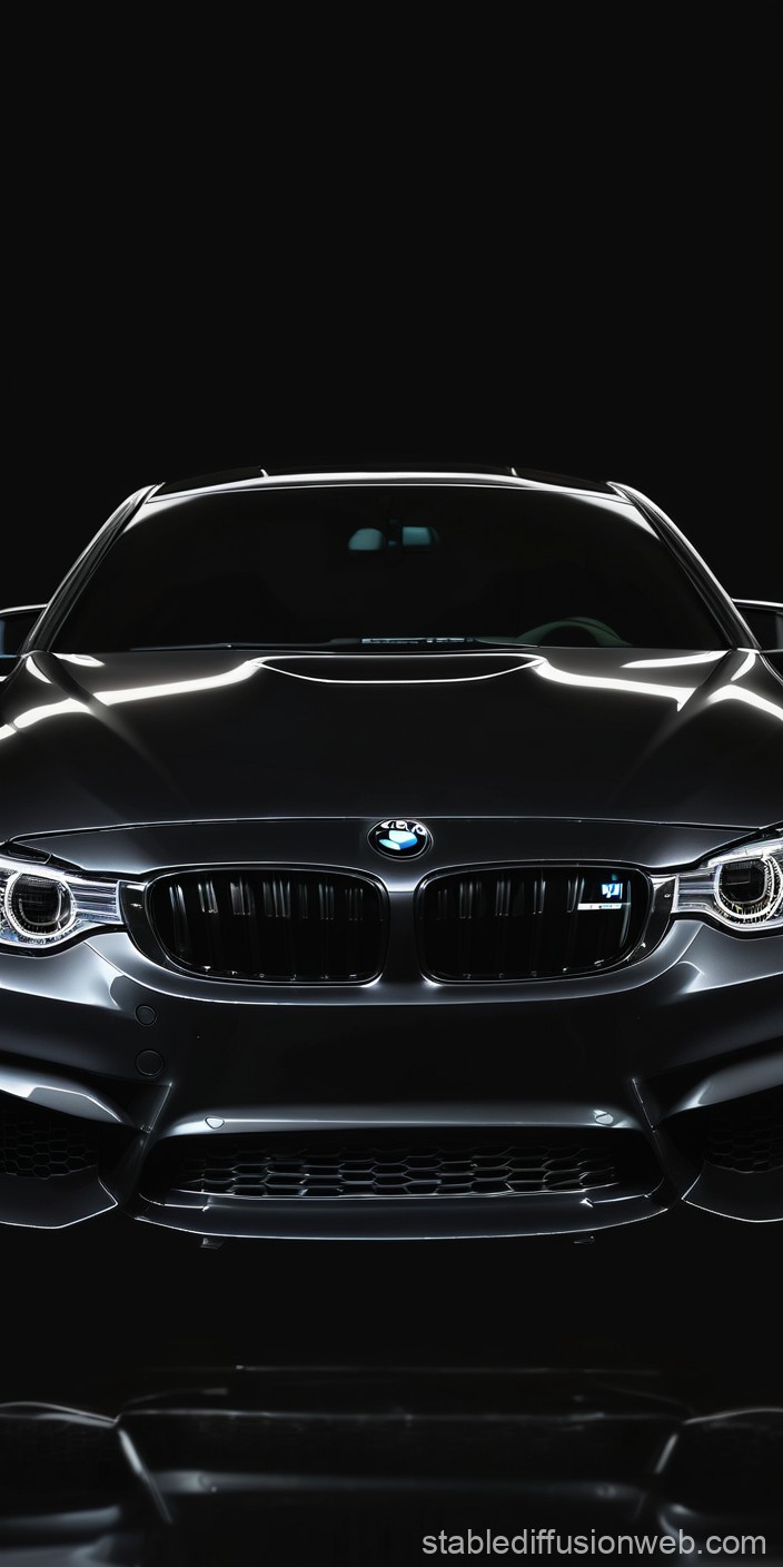bmw m4 neon wallpaper pure black