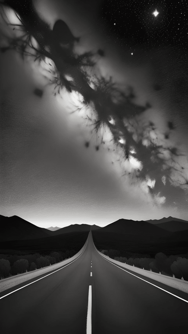 Black Wallpaper Samsung A55 Mountain