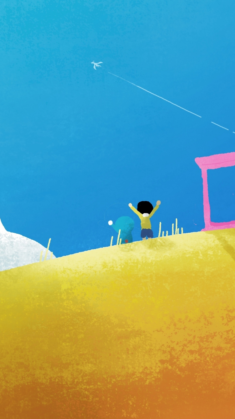 Download wallpaper 750x1334 nobita