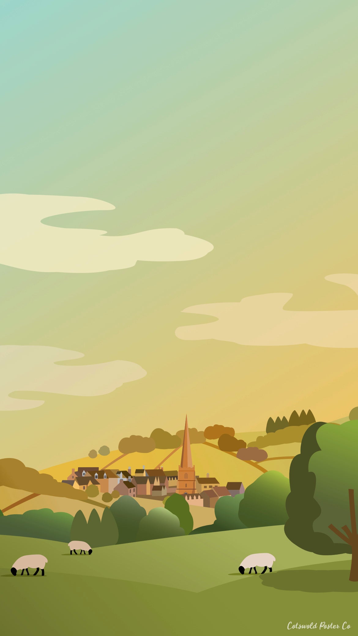 Cotswold Phone Wallpaper