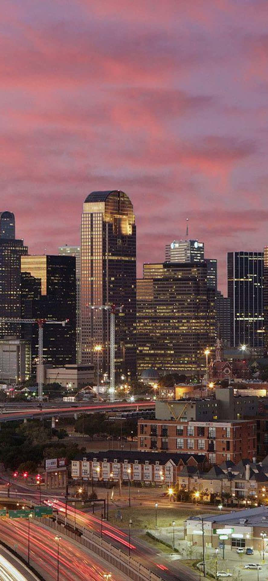 Download Texas iPhone Chase Tower Wallpaper