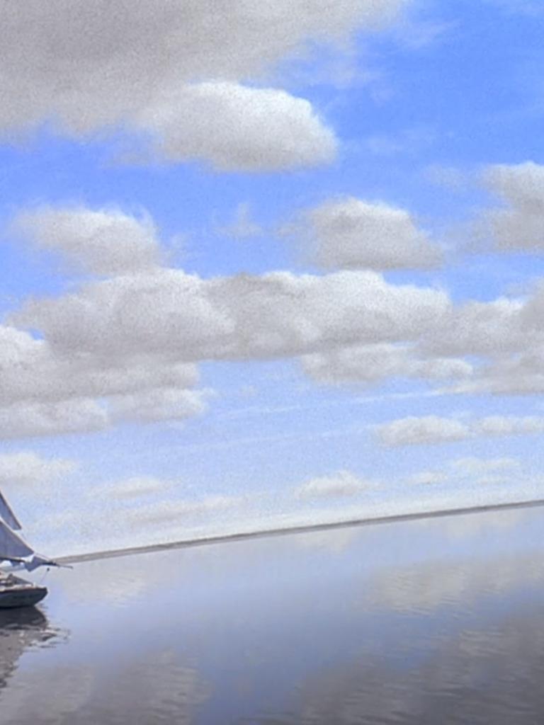 A still from The Truman Show wallpaper