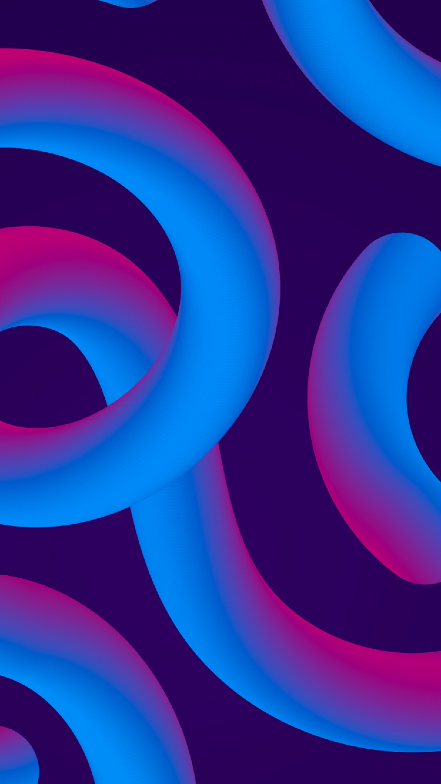 Blue Pink Purple Abstract Lines Pipes