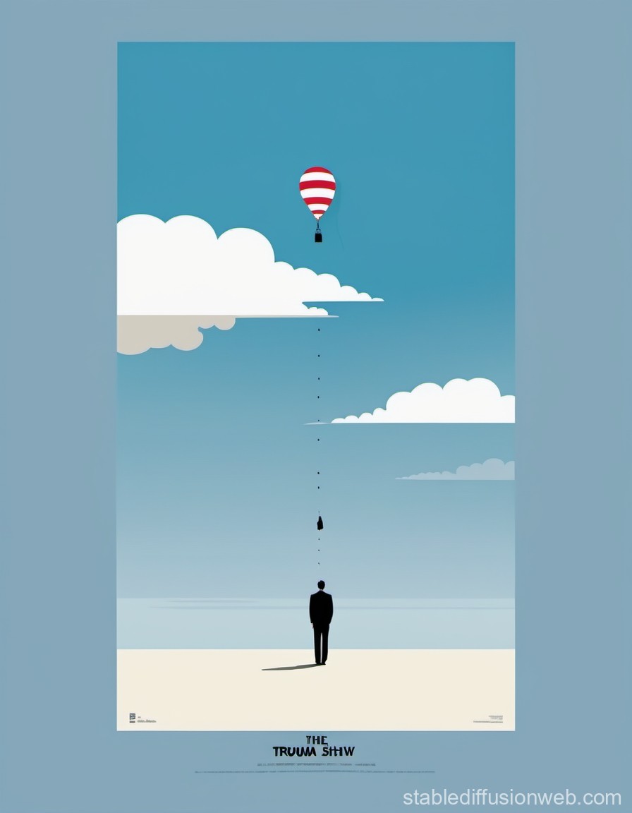 Minimalist Truman Show Poster. Stable