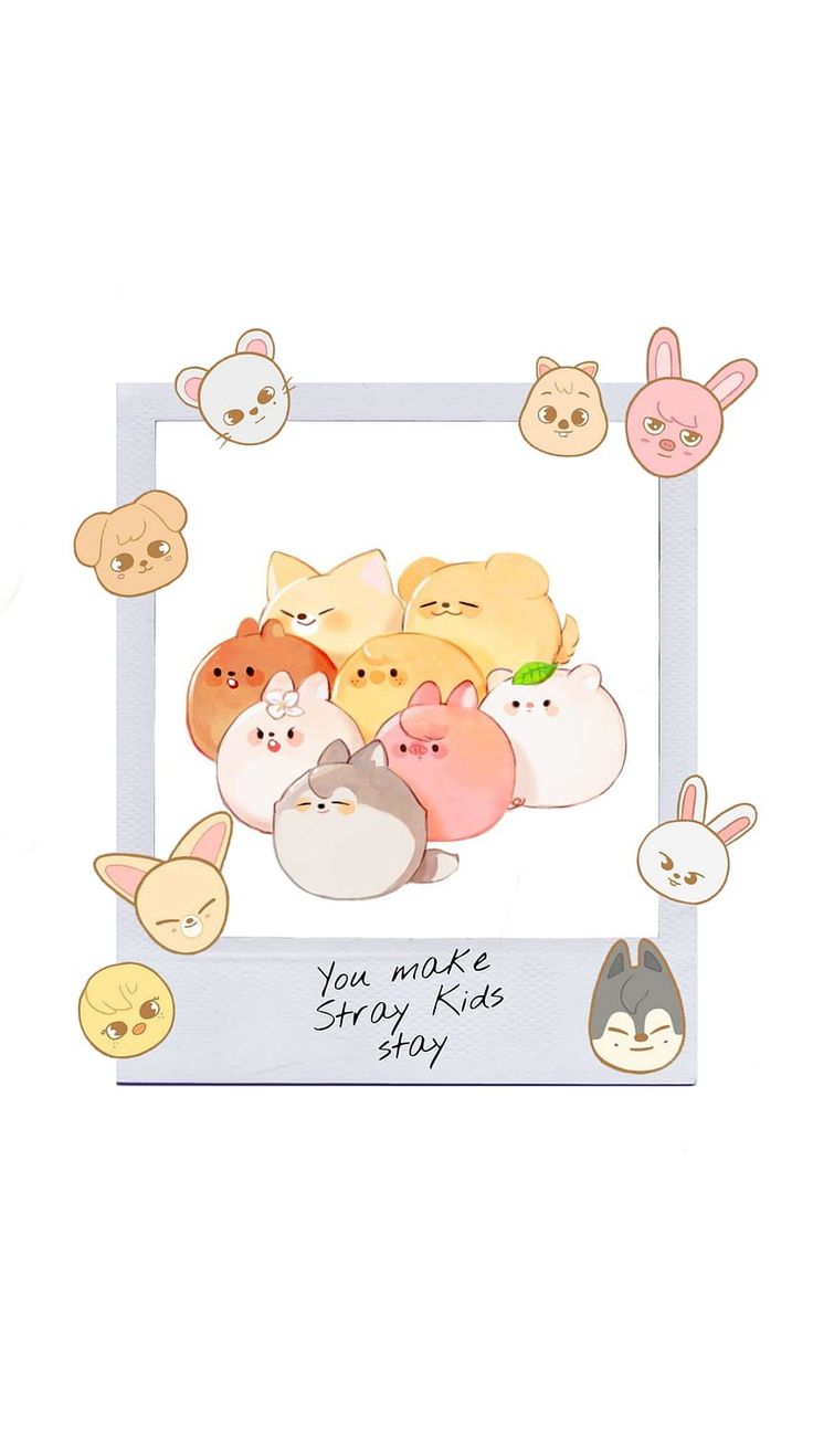 Cute and aesthetic Skzoo wallpaper