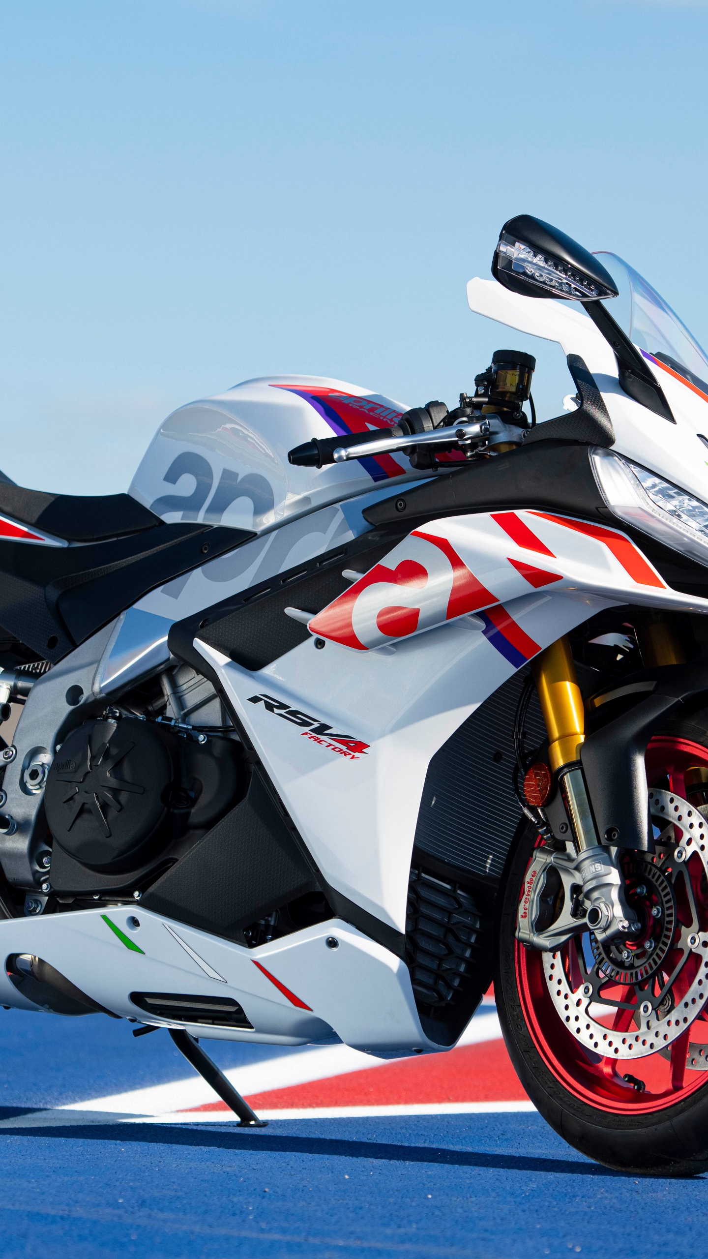 2023 Aprilia RSV4 Factory Wallpaper 8K