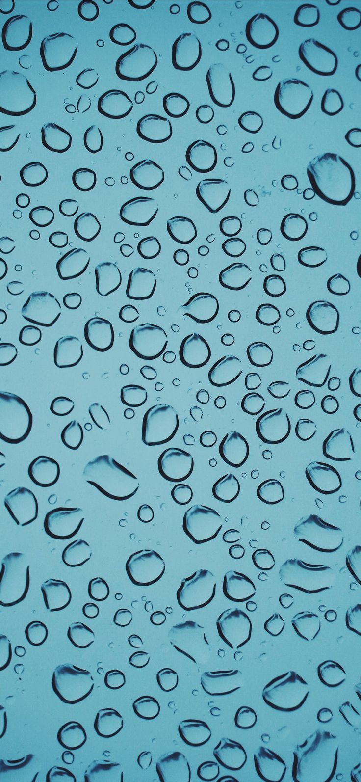 water droplets iPhone 11 Wallpaper