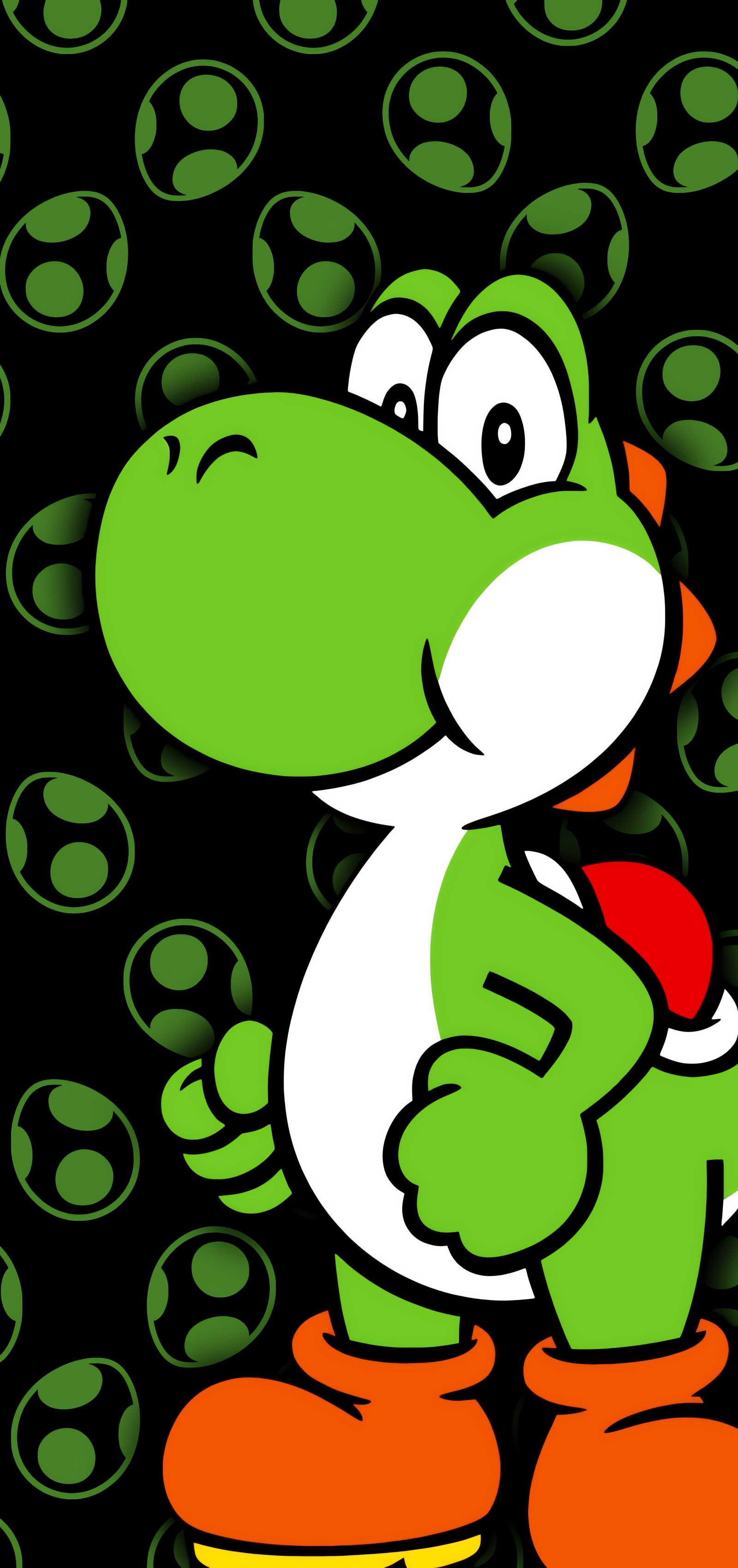 OC Yoshi wallpaper that I threw