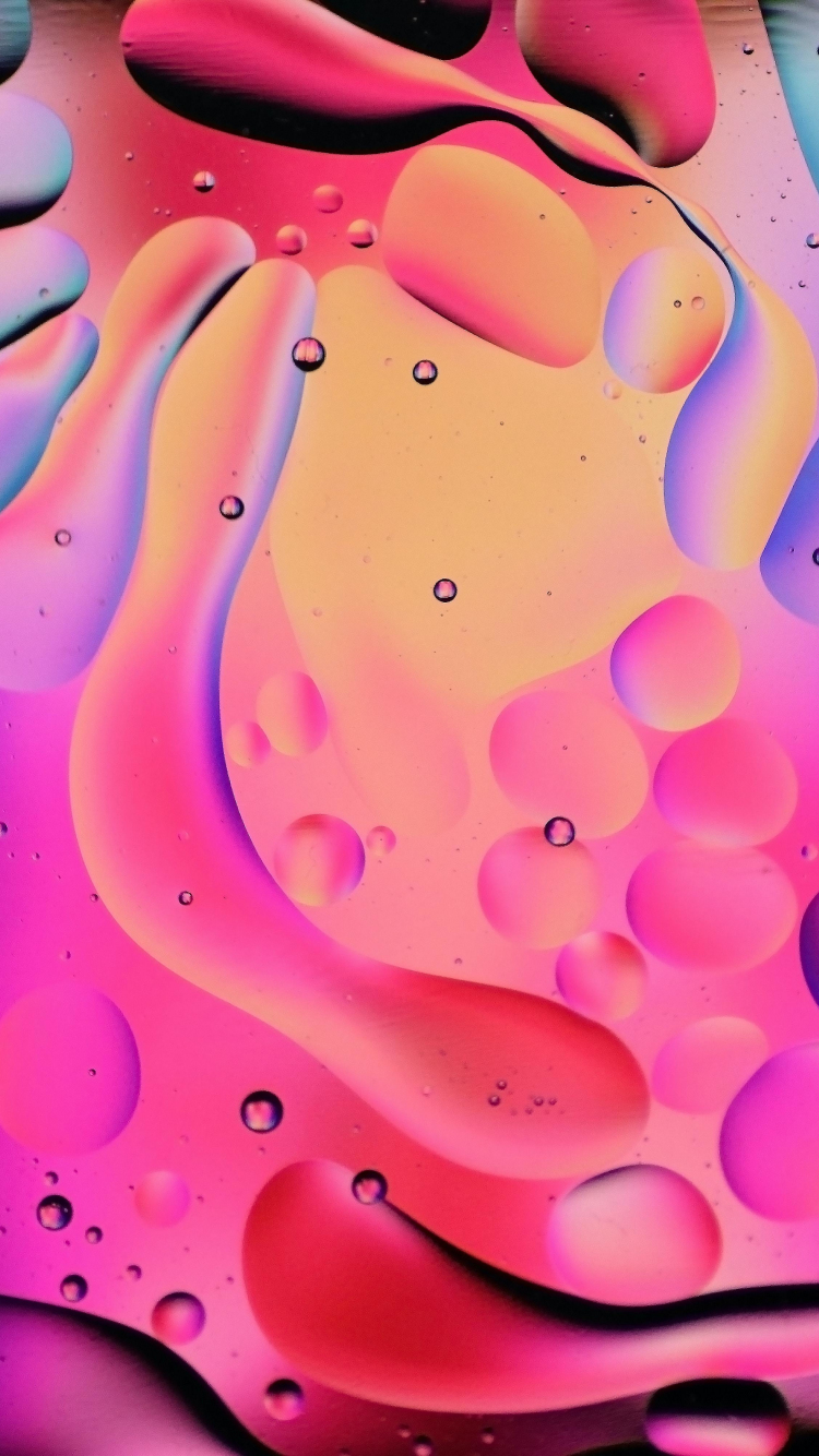 Download wallpaper 750x1334 water drops