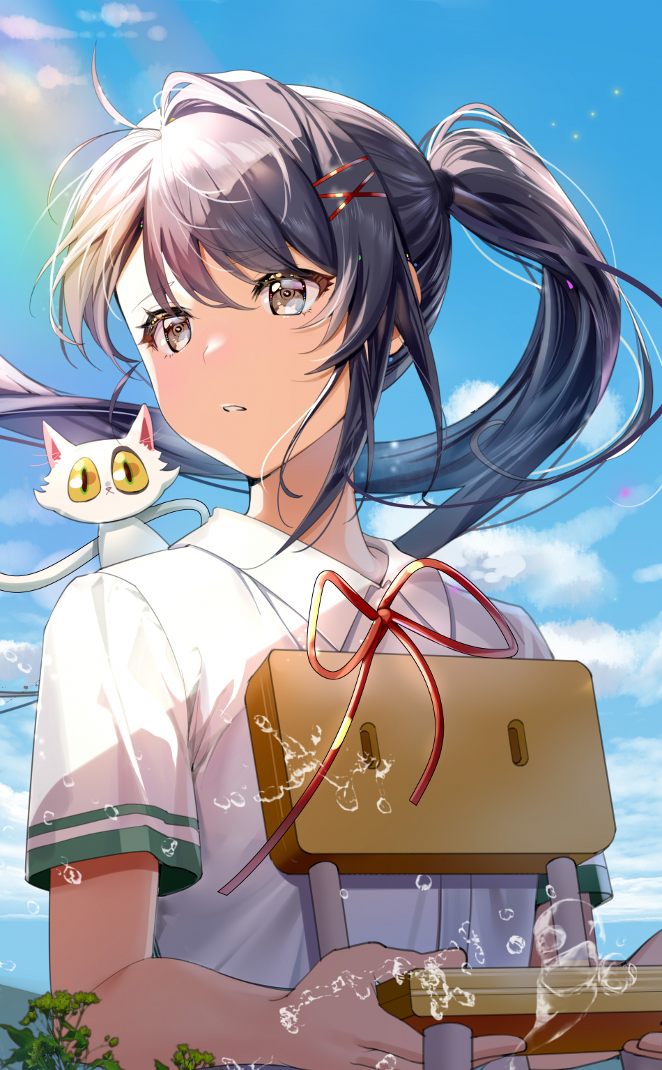 tojimari, anime movie, cute anime girl