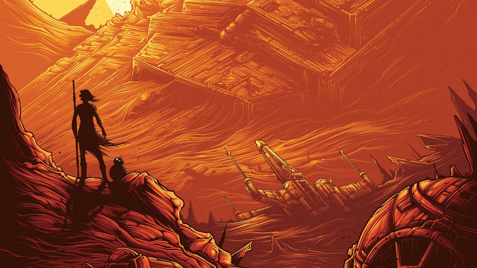 Star Wars universe Wallpaper