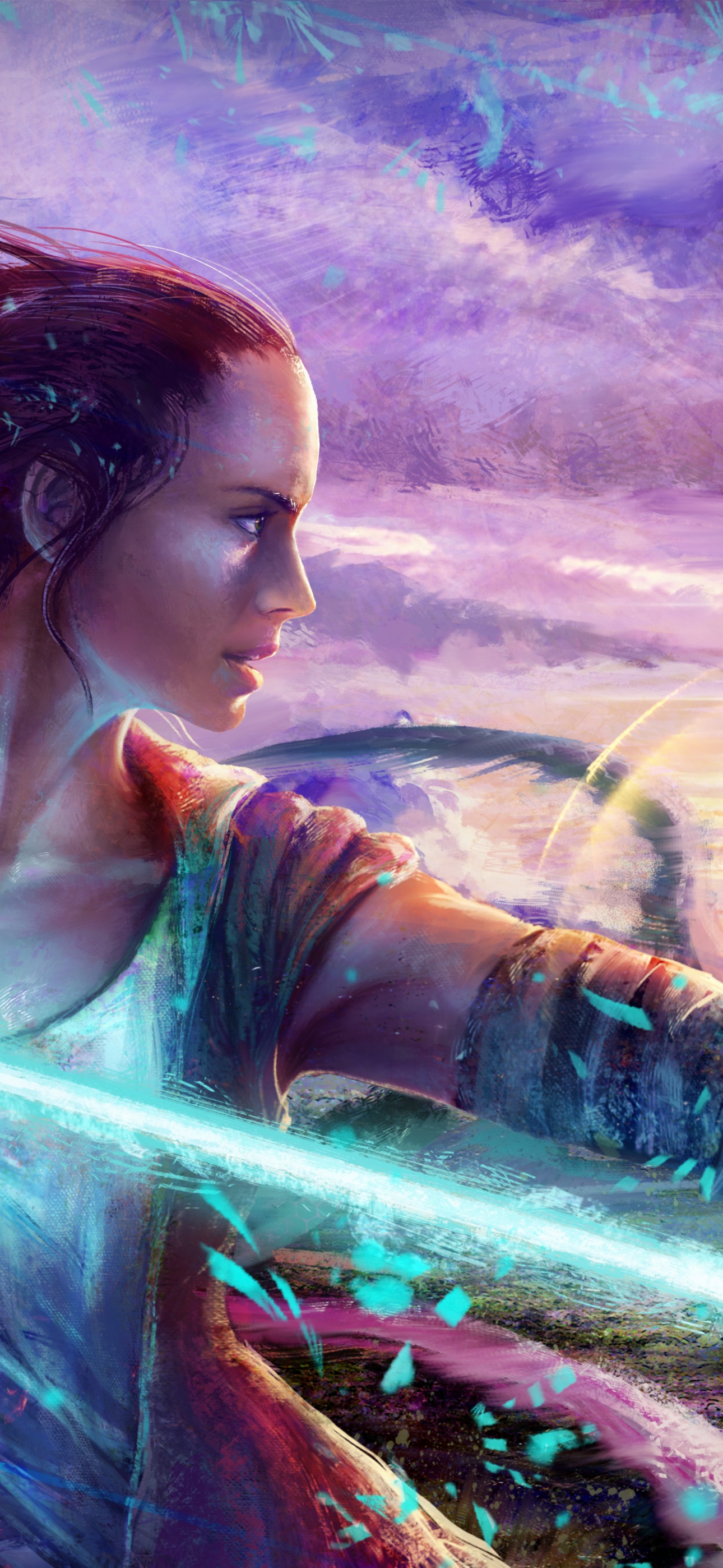 Rey Wallpaper 4K, Star Wars: The Force