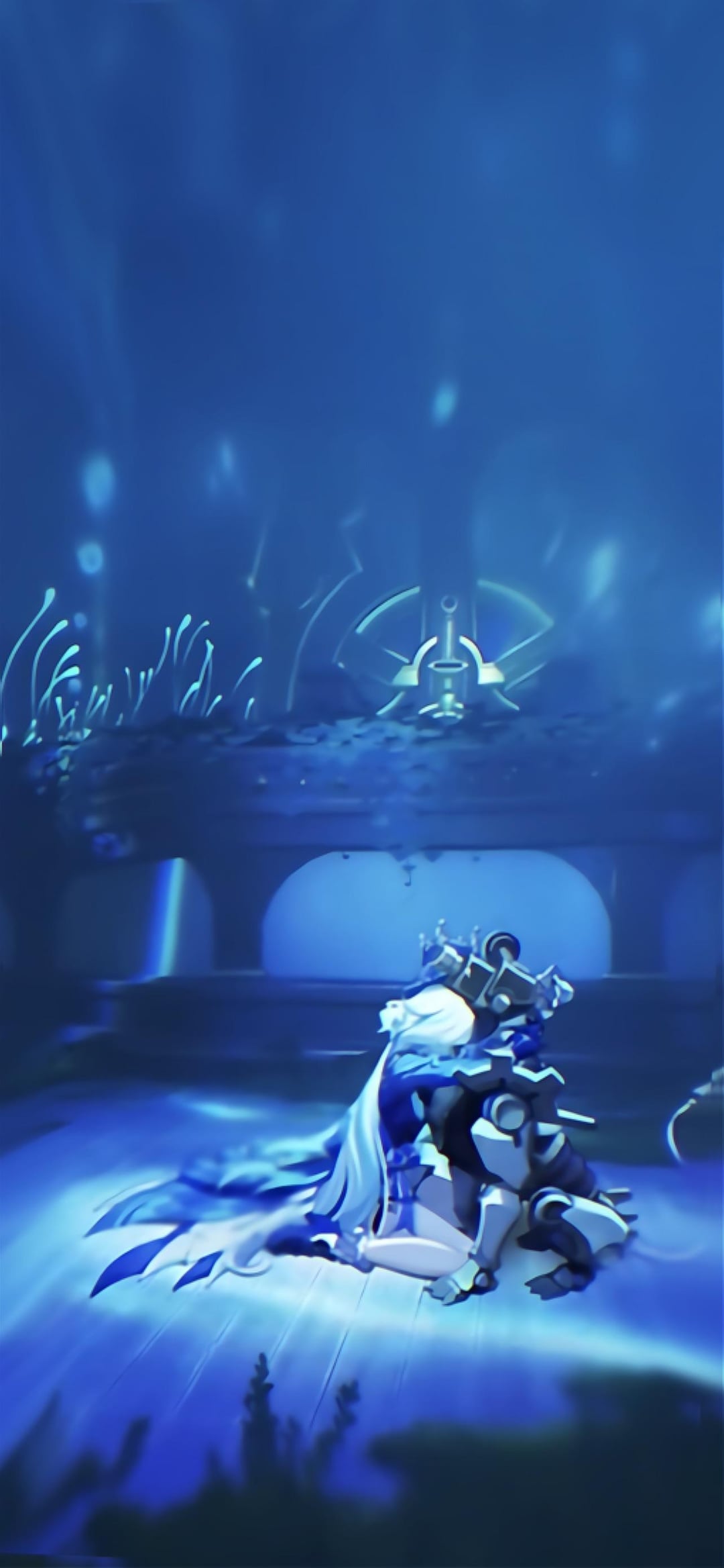 furina phone wallpaper from the demo