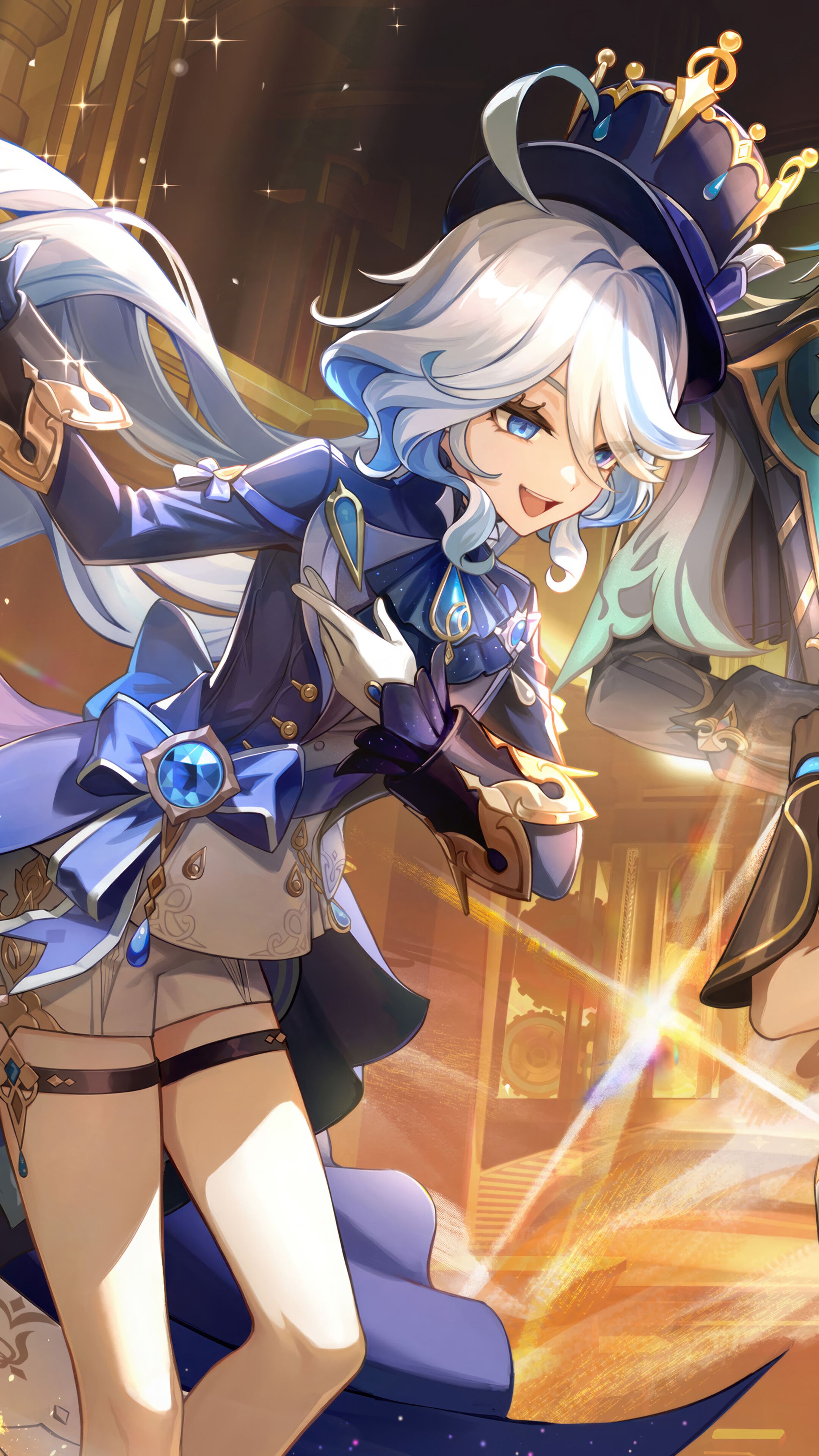 furina genshin impact game 4k