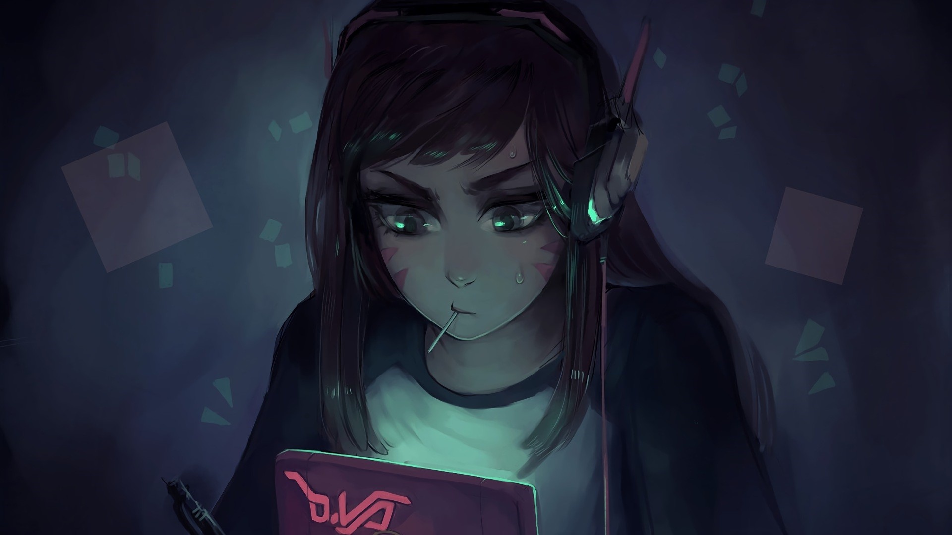 Gamer Girl Wallpaper