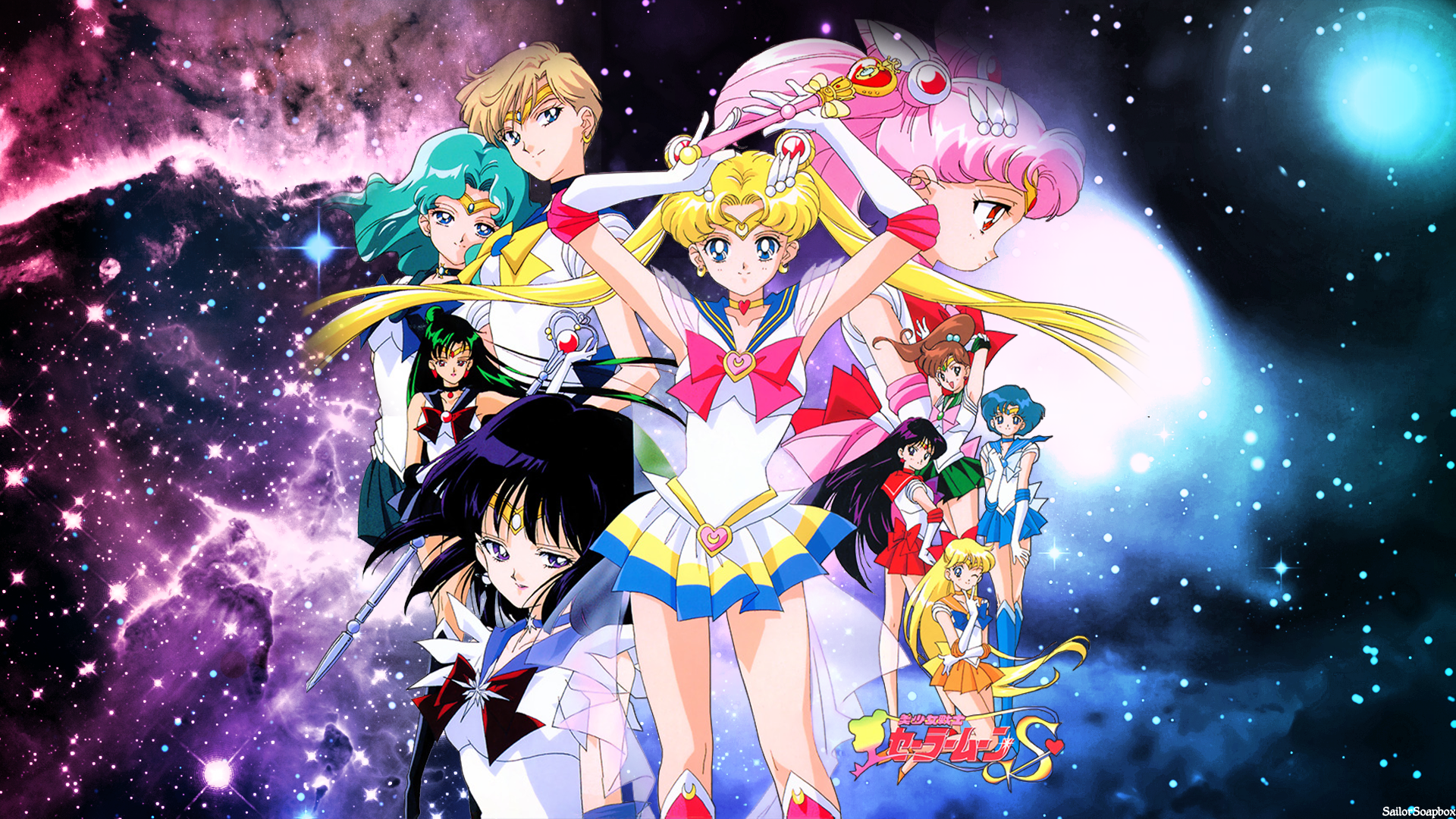 Sailor Moon Group Wallpaper