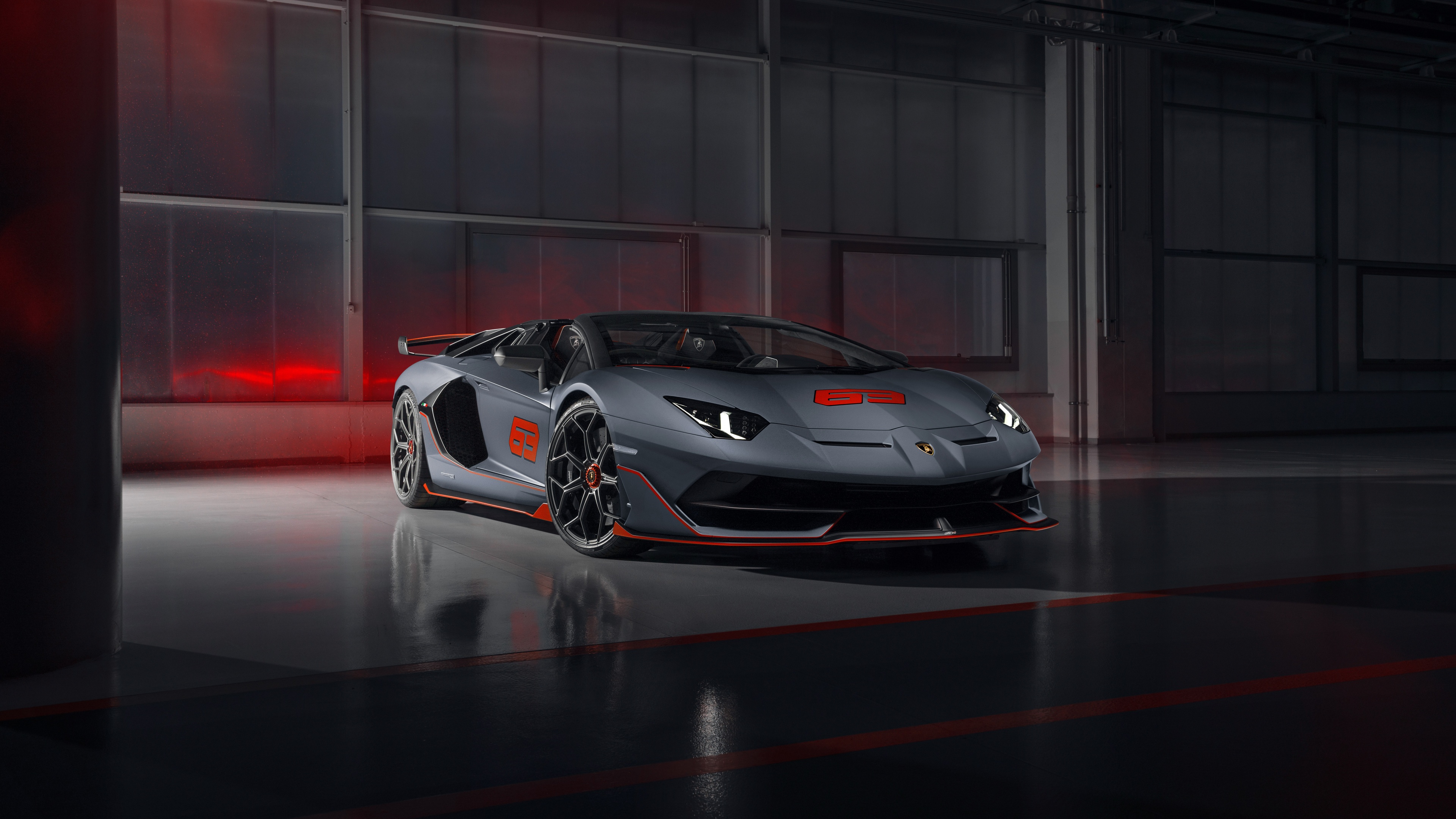 Lamborghini Aventador SVJ Wallpaper 4K