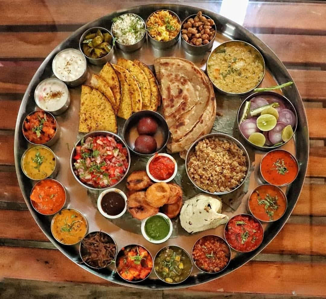 Download Indian Thali Feast Meal
