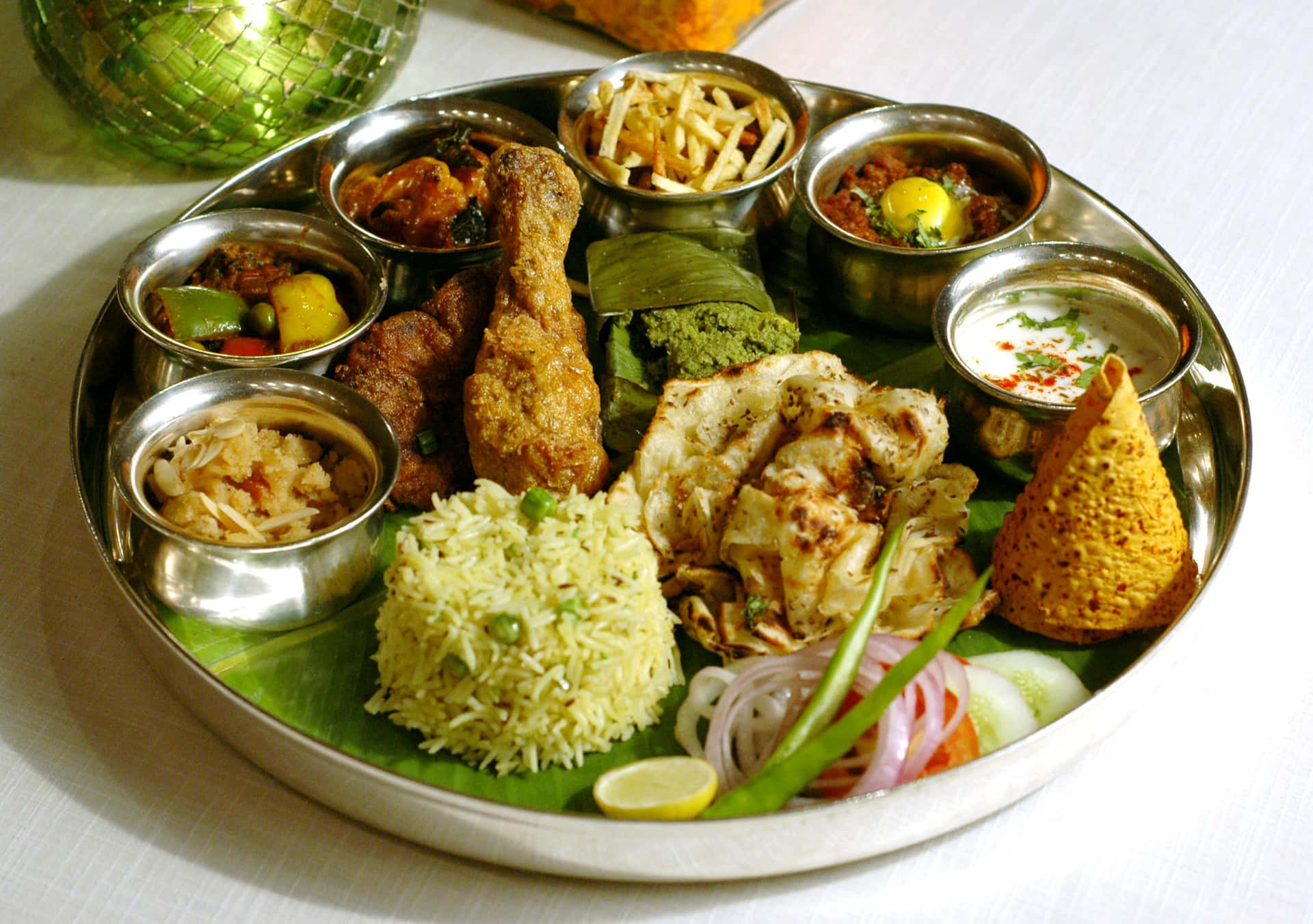 Download Indian Non Vegetarian Thali