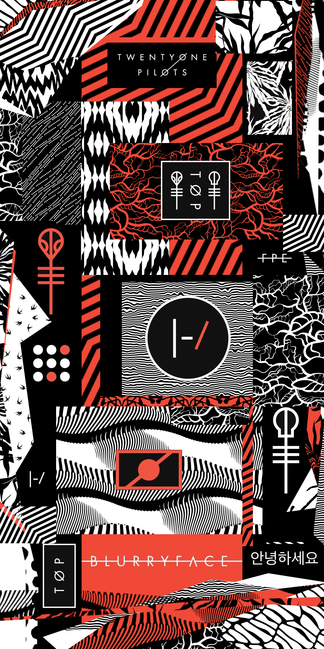 Blurryface album. 2160x1080