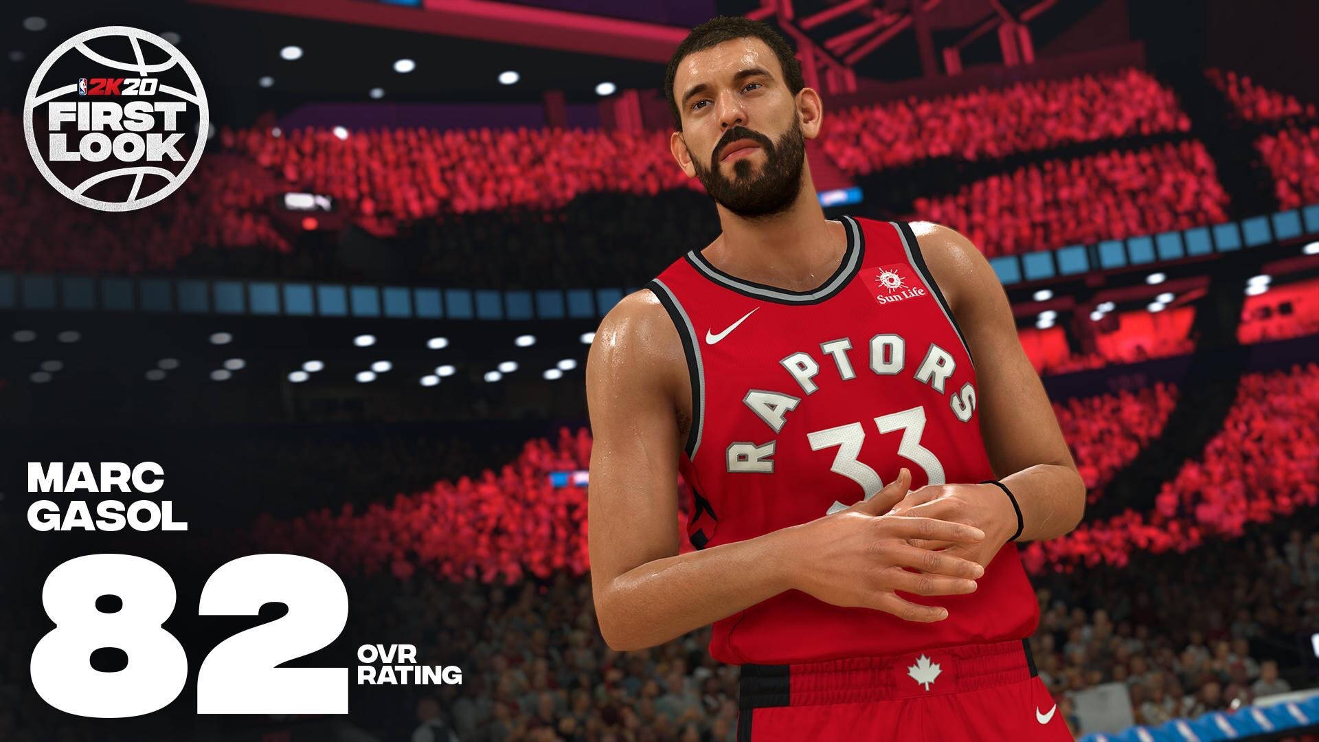 Caption: Marc Gasol 2k20 Player