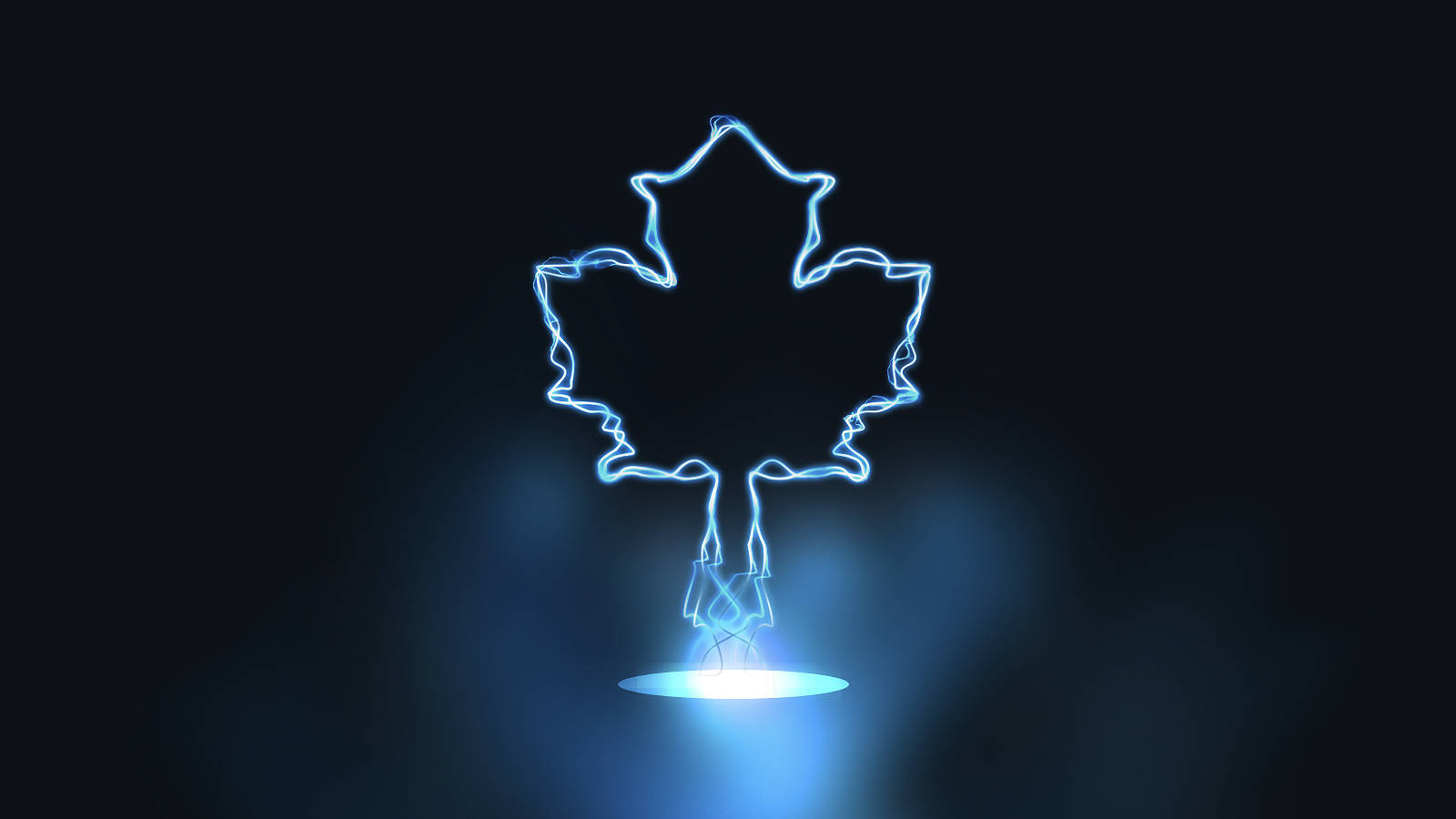 Download Luminous Toronto Maple Leafs