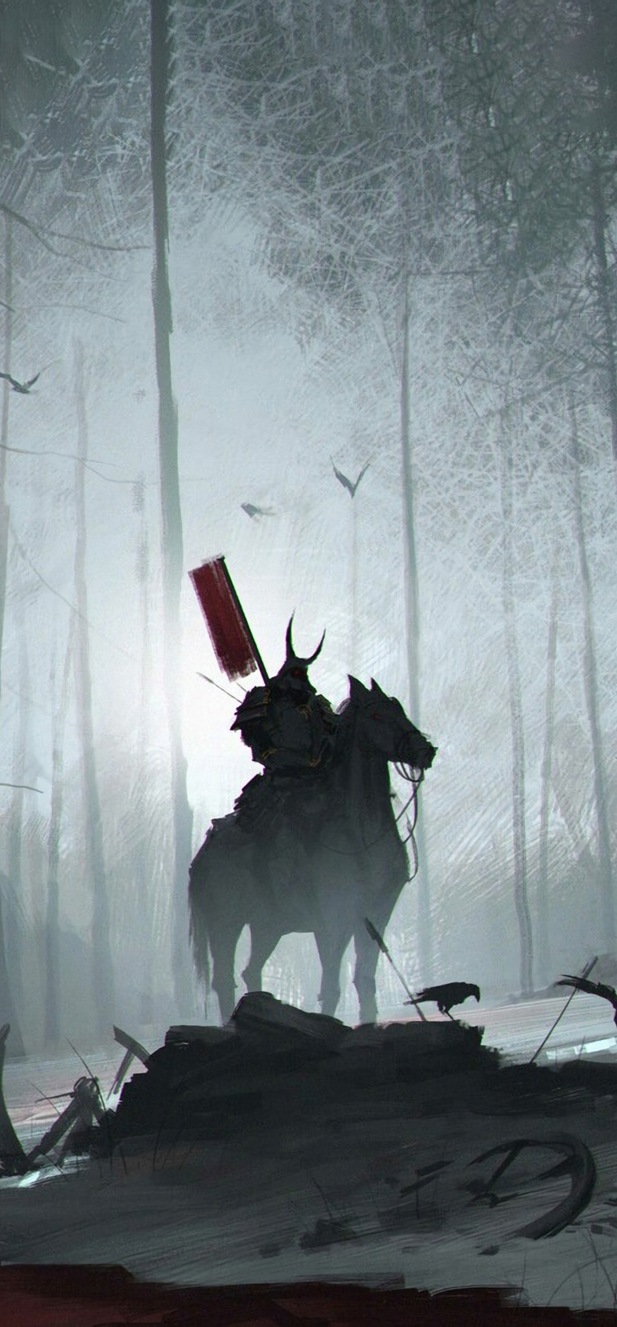 Forest Samurai 4k iPhone XS