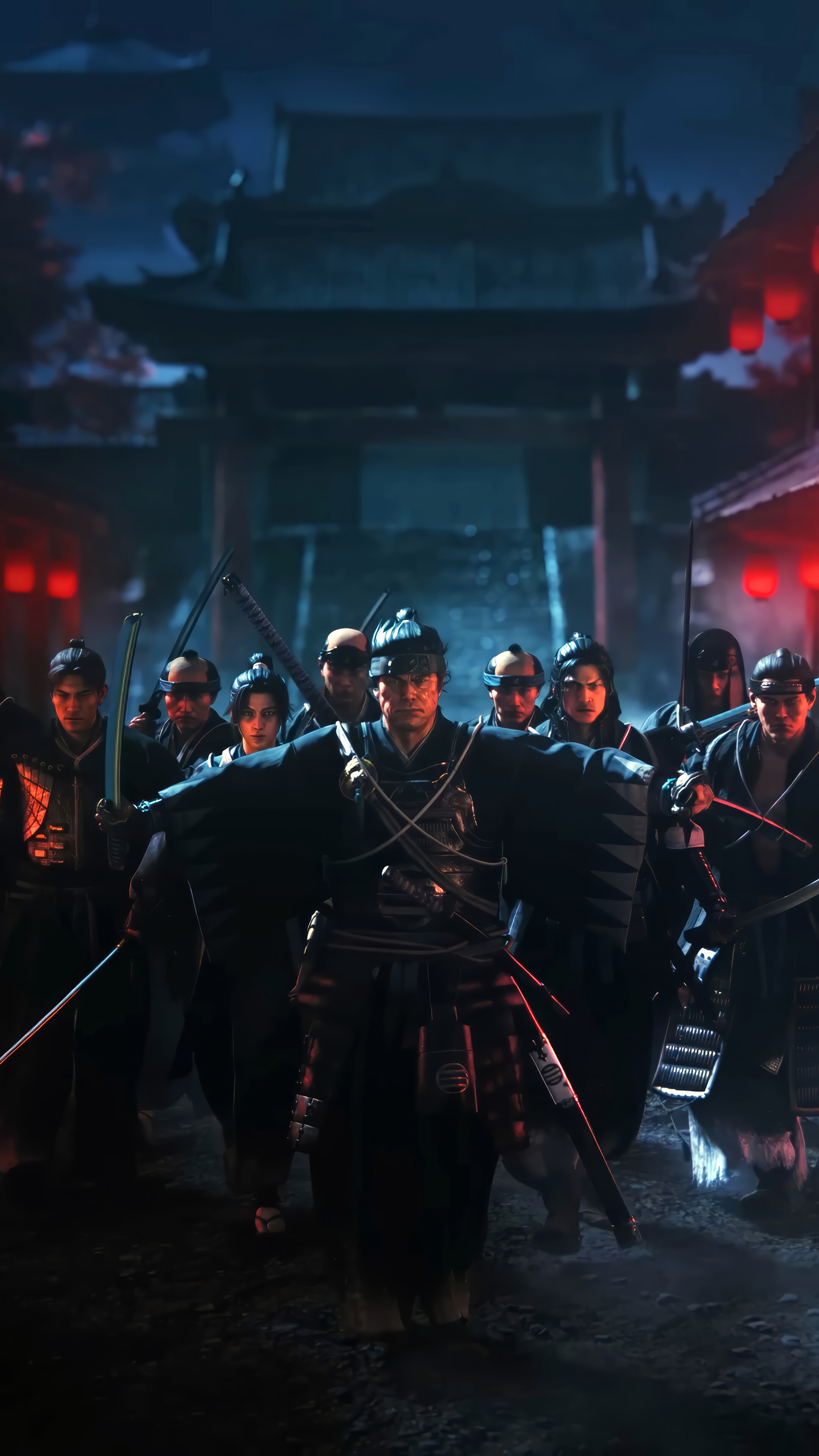 Ronin Samurai 4K Wallpaper iPhone HD