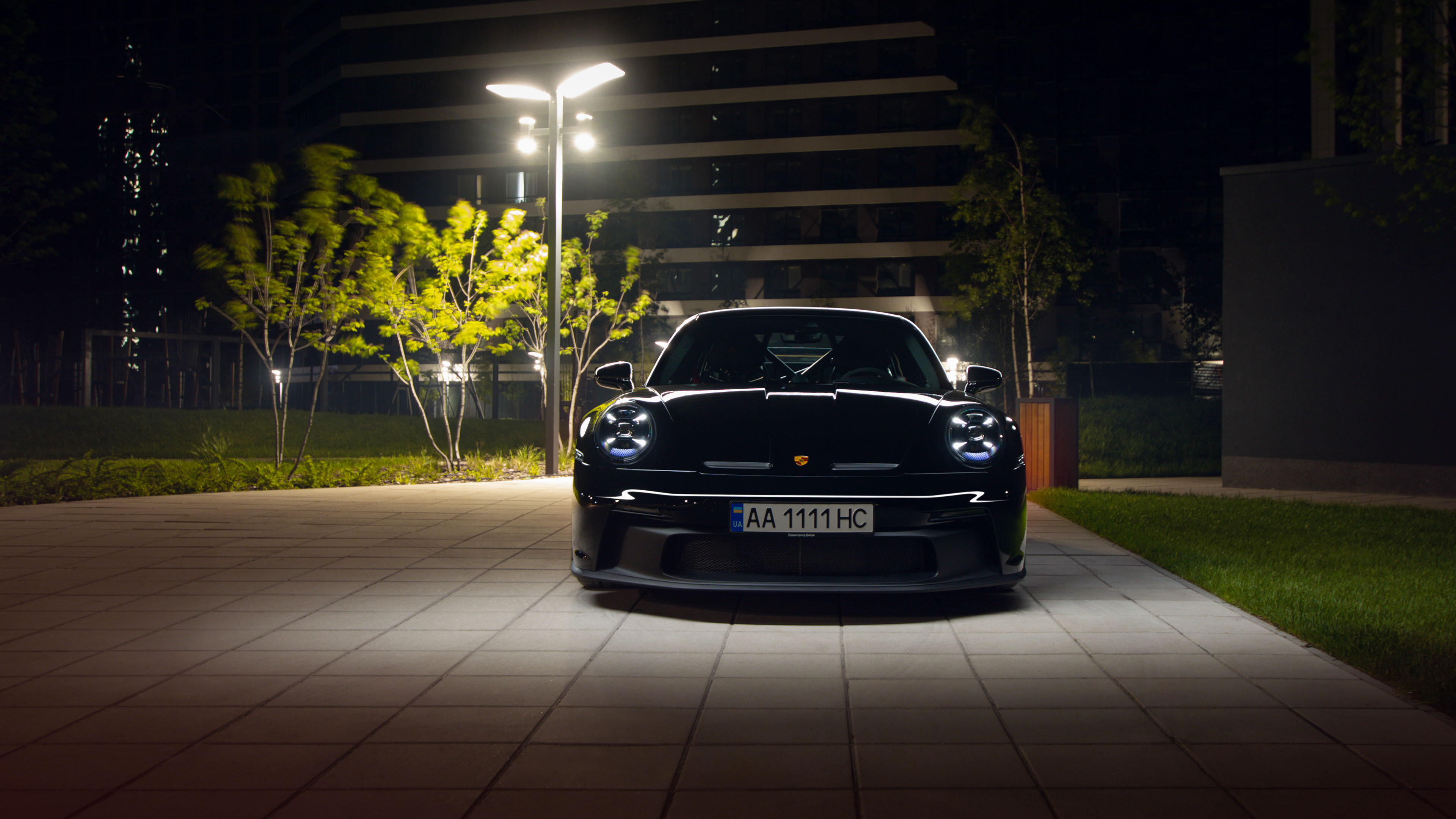 Black Porsche 911 Gt3 Car Wallpaper, HD