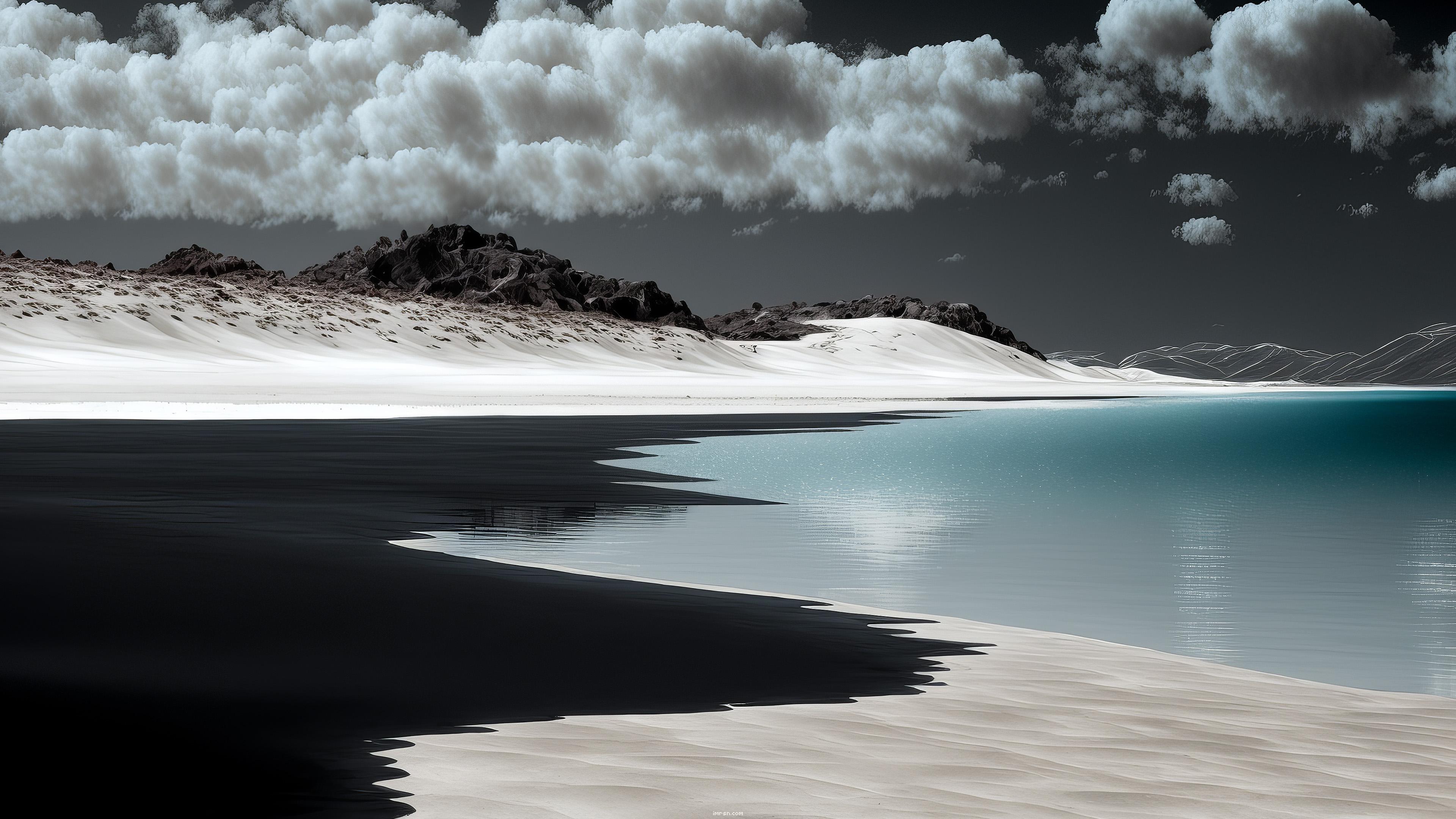 Black Sands 4K {3840x2160} by a.i., r